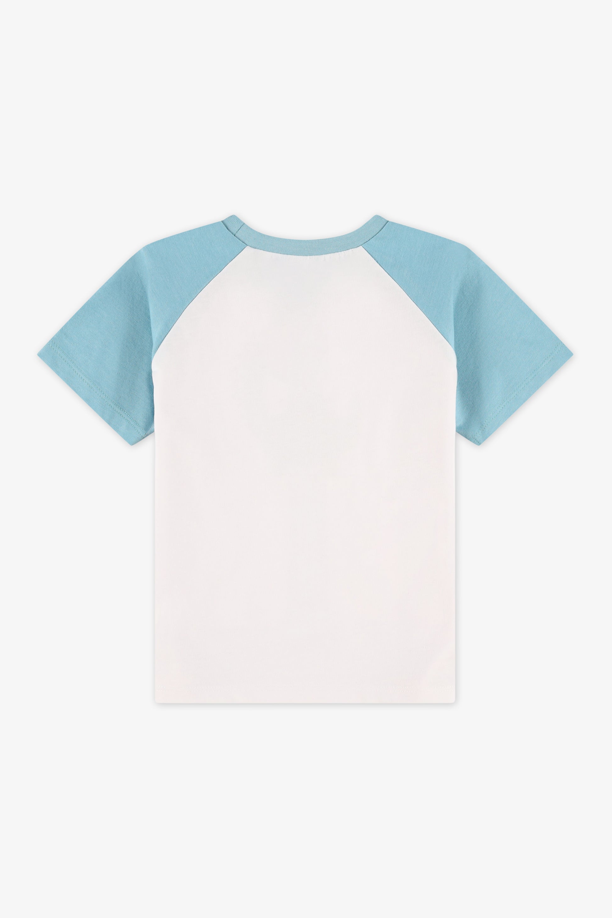 Chandail m/courtes col rond uni - Bébé garçon 2/15$ && AQUA