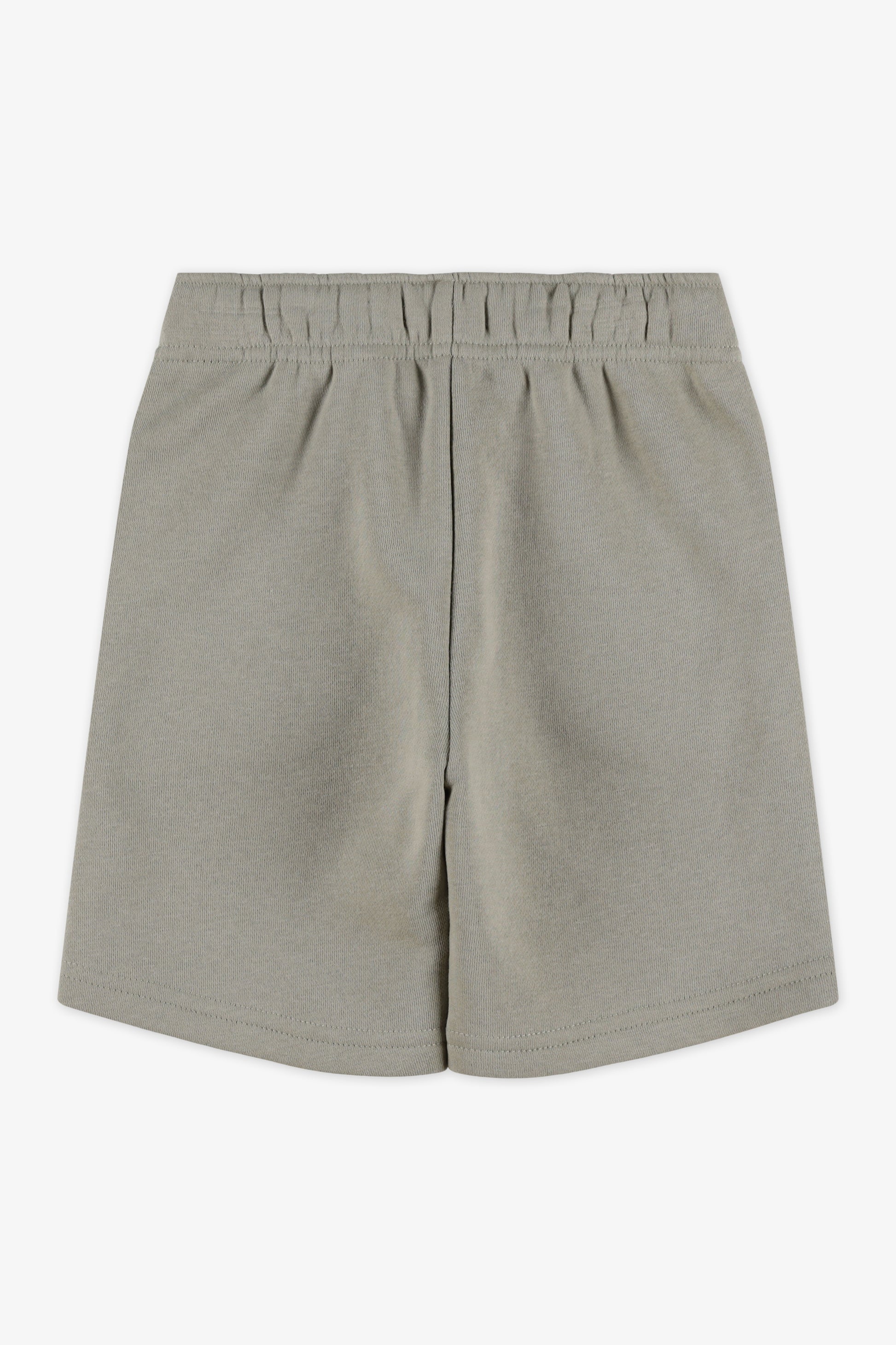 Short bermuda pull-on en molleton - Enfant garçon && KAKI