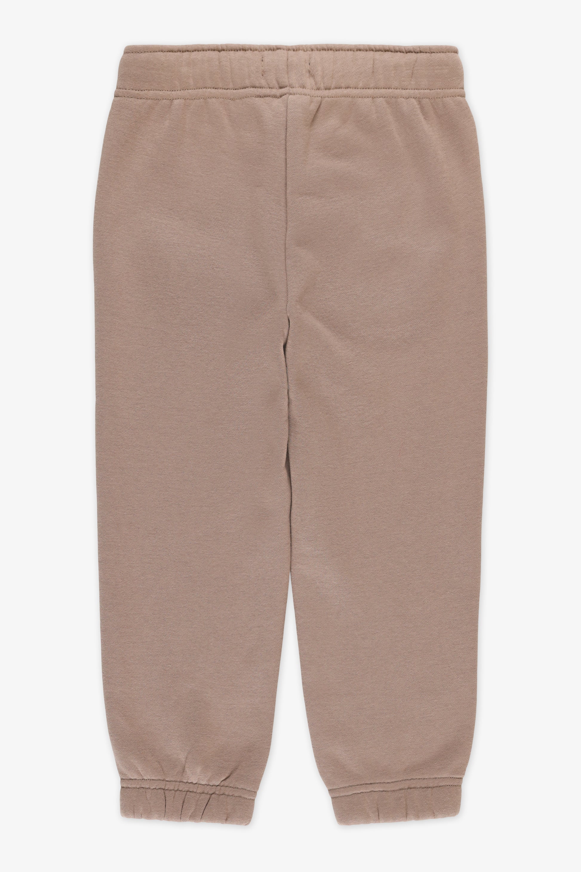 Pantalon jogger ouaté élastique - Enfant garçon && TAUPE