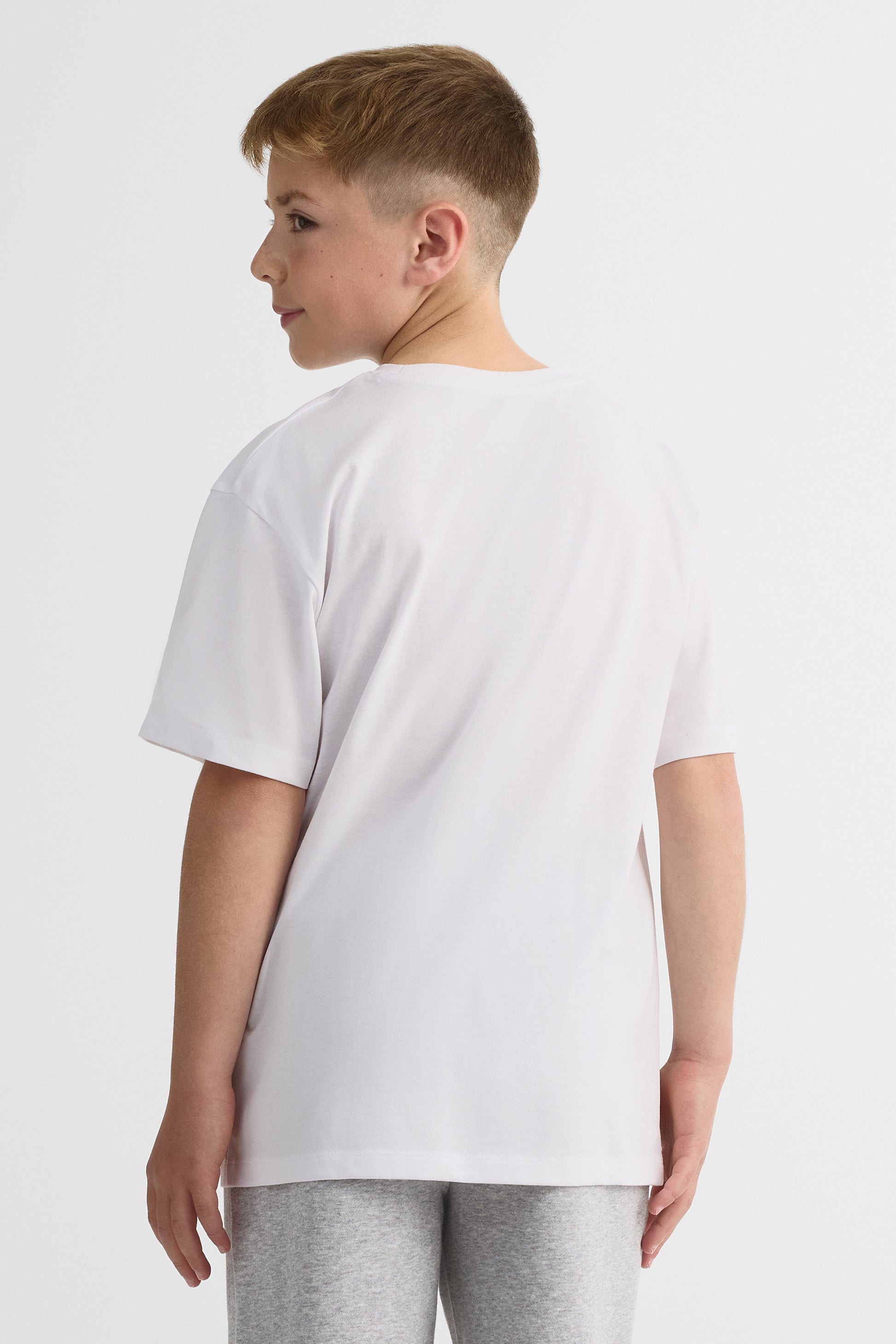 Ado garçons - T-Shirt && BLANC