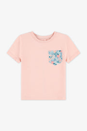 Chandail m/courtes uni avec poche - Ado garçon && ROSE