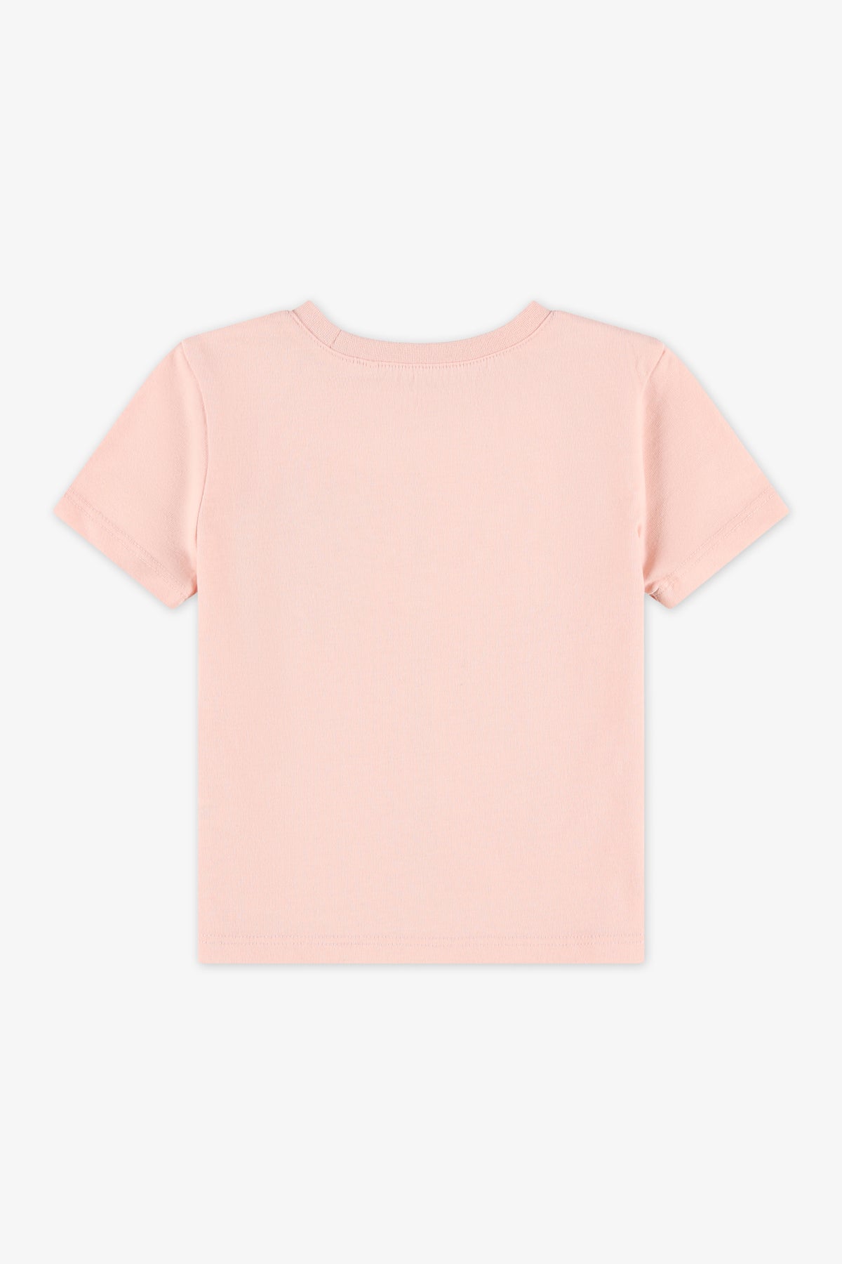 Chandail M/courtes avec poche - Bébé fille 2/20$ && ROSE