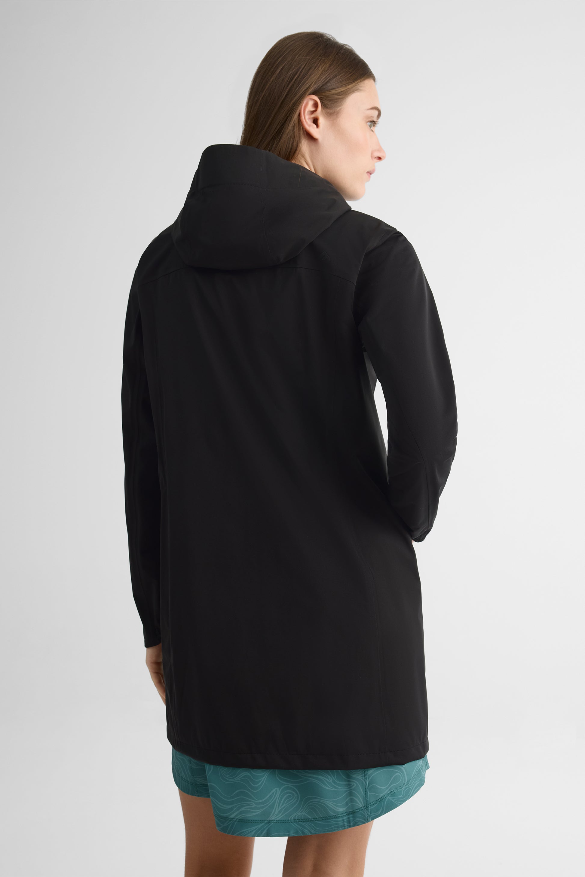 Manteau léger 2,5 Ply imperméable – Femme && NOIR