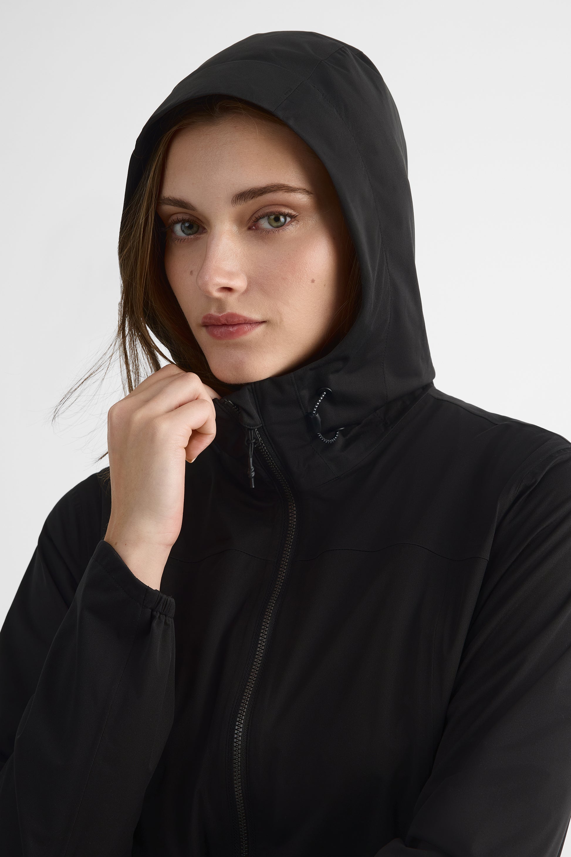 Manteau léger 2,5 Ply imperméable – Femme && NOIR