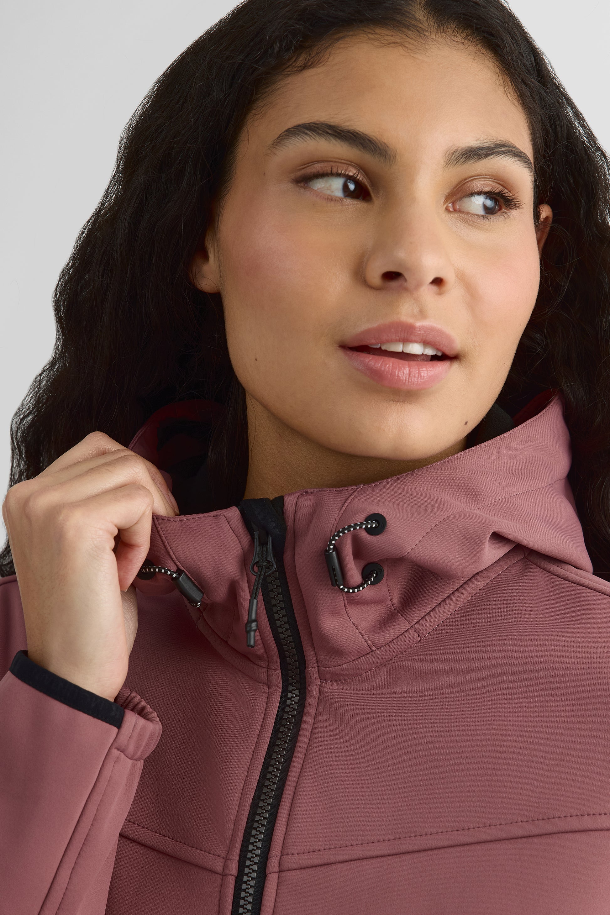 Manteau softshell court résistant à l'eau - Ado garçon && BOURGOGNE