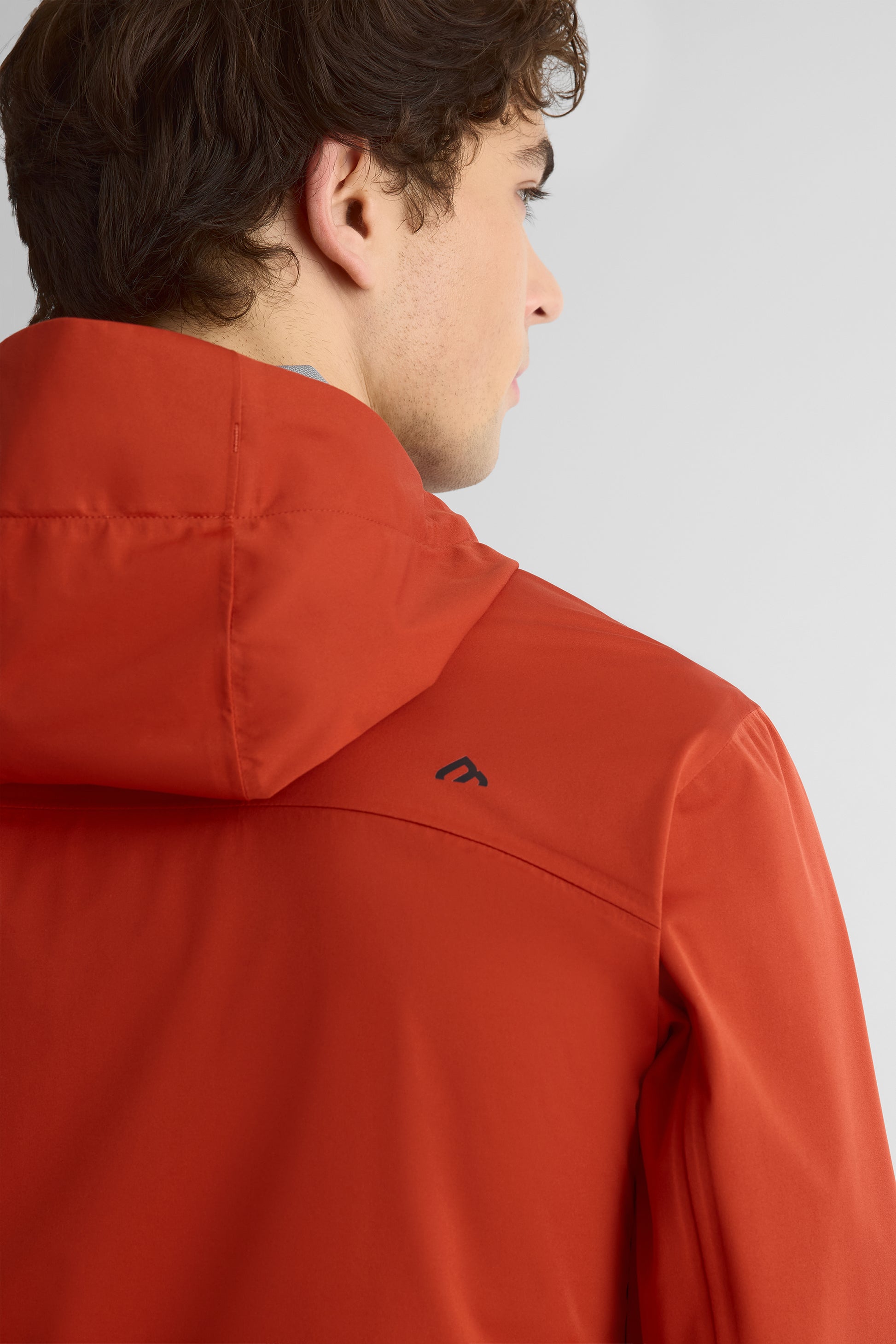 Manteau coquille pour - Homme && ROUGE