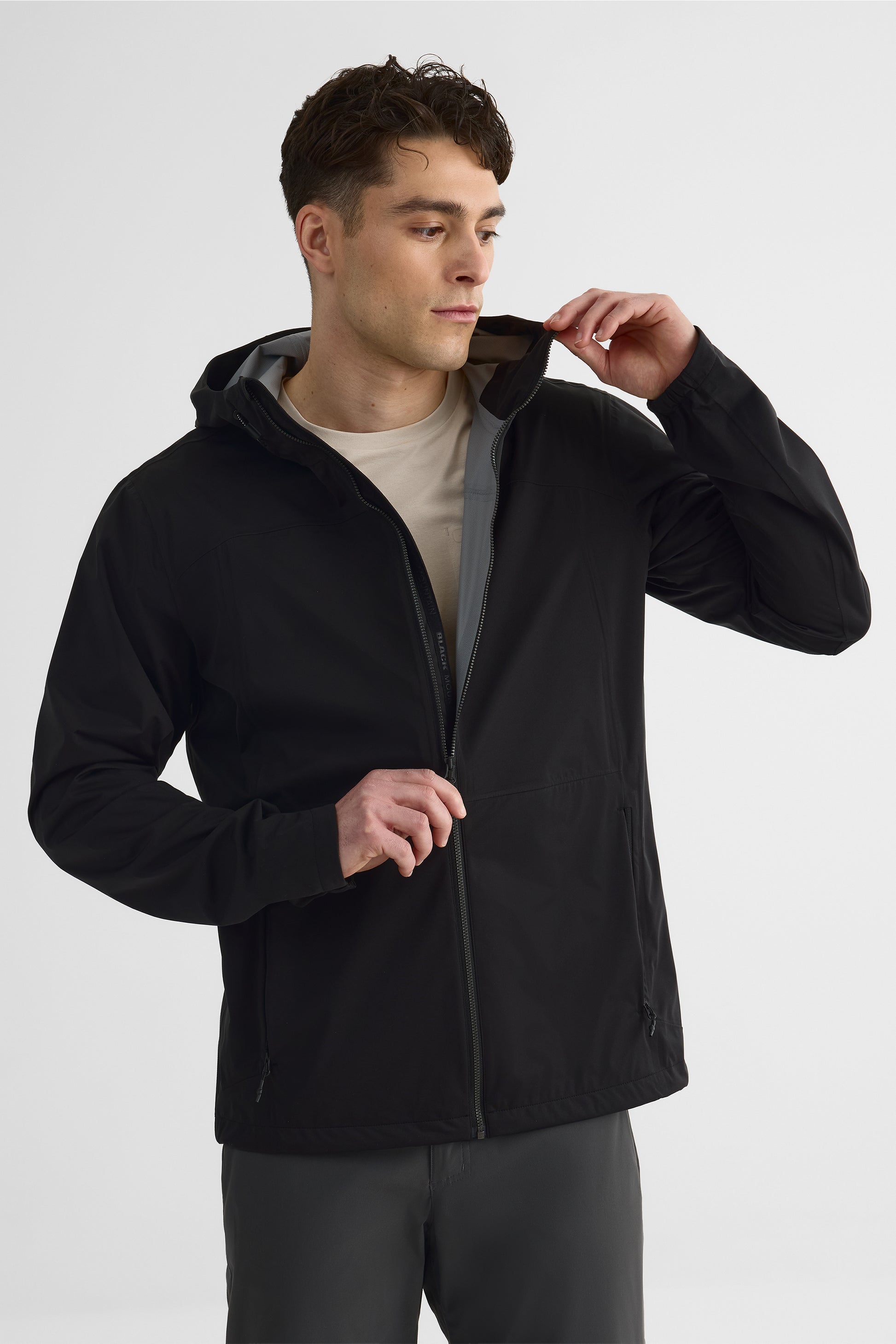 Manteau coquille pour - Homme && NOIR