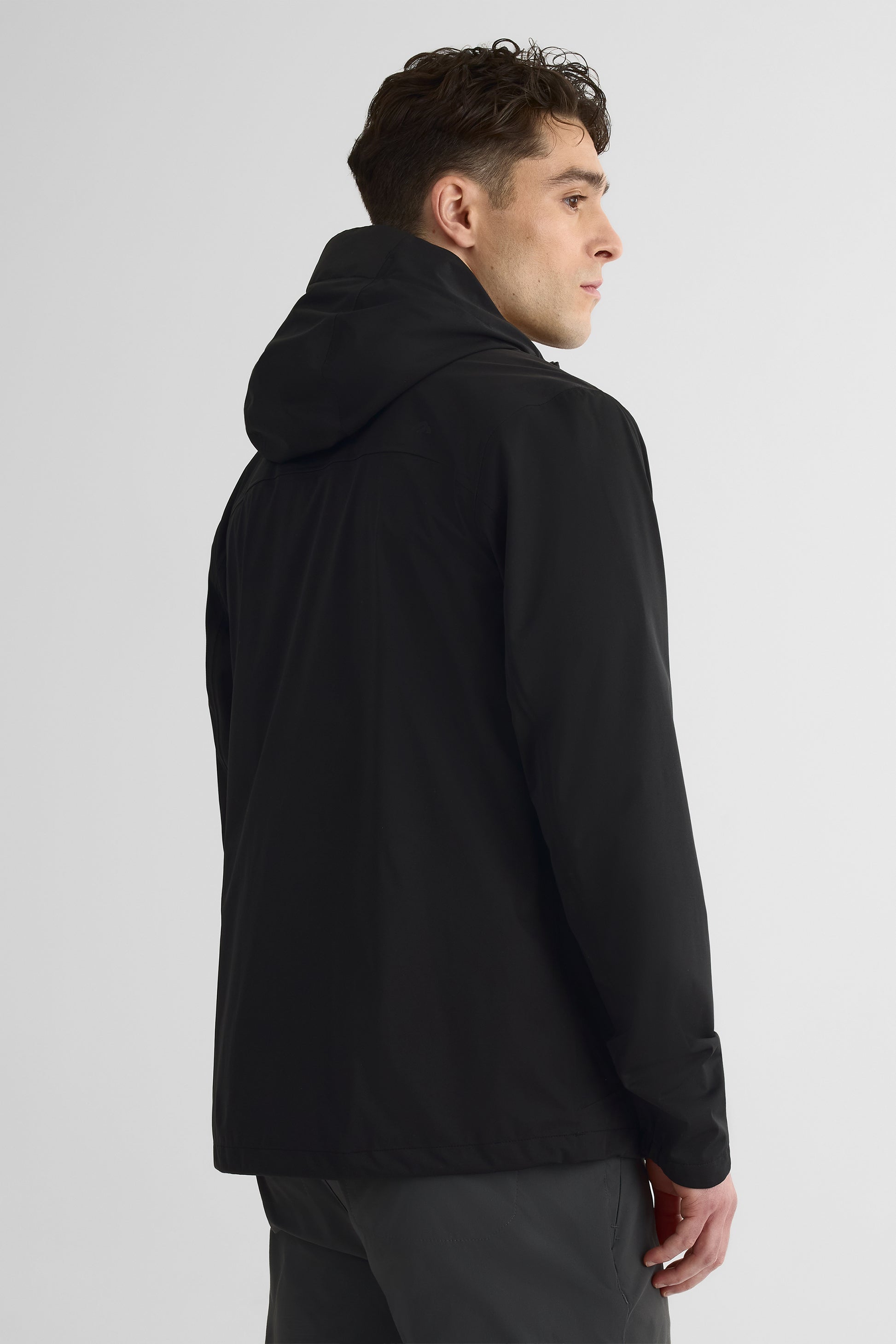 Manteau coquille pour - Homme && NOIR