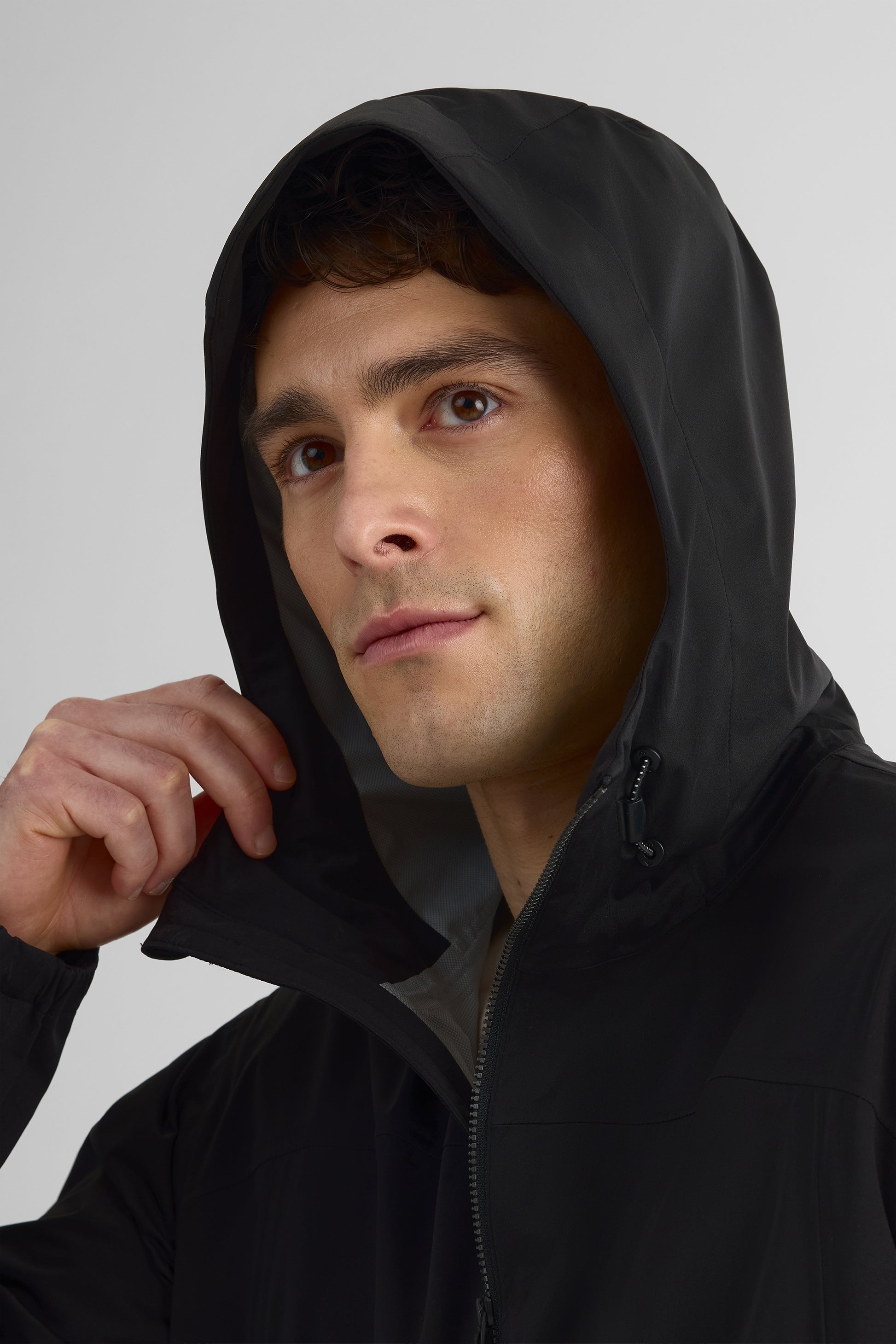 Manteau coquille pour - Homme && NOIR