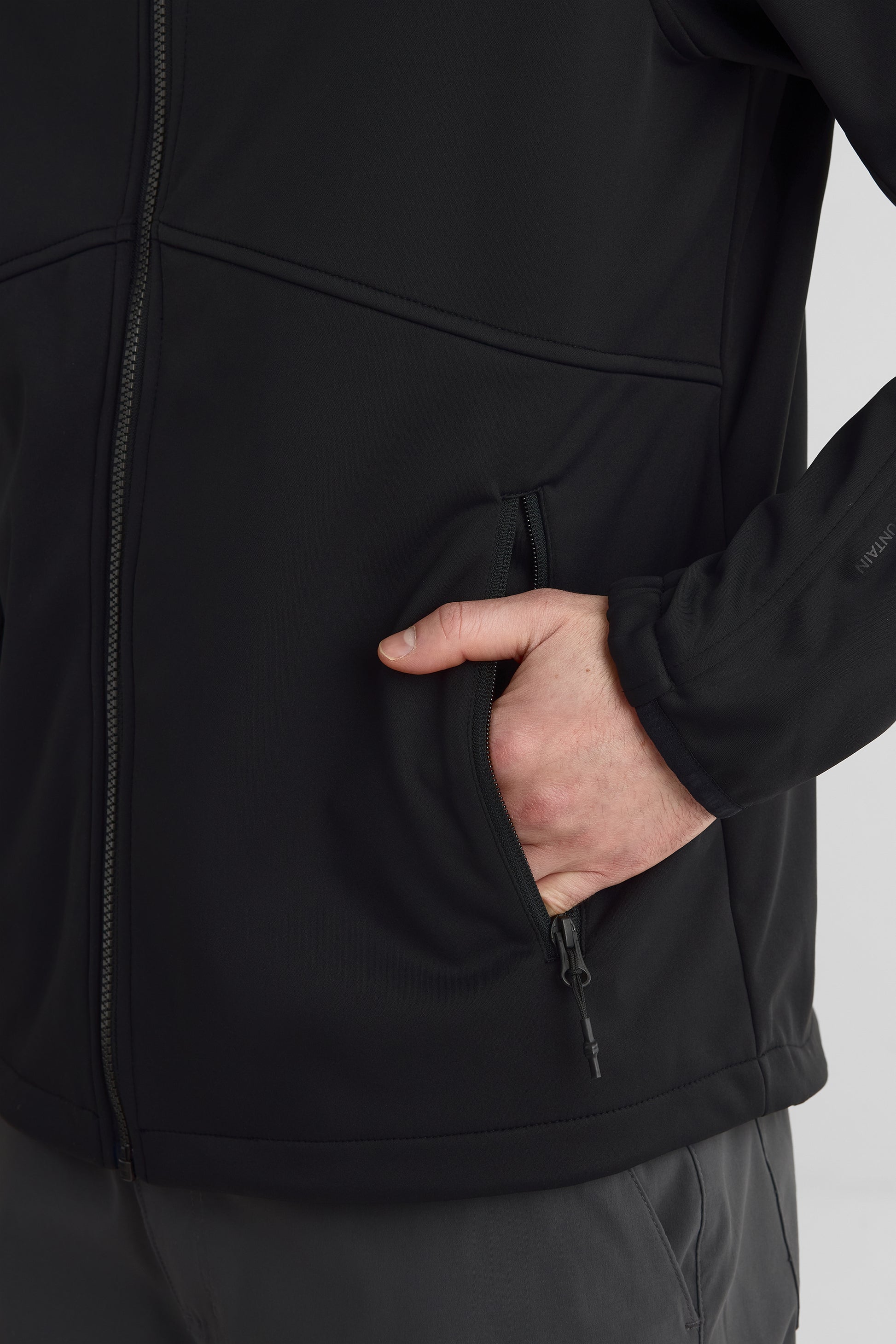 Manteau Softshell respirant – Femme && NOIR