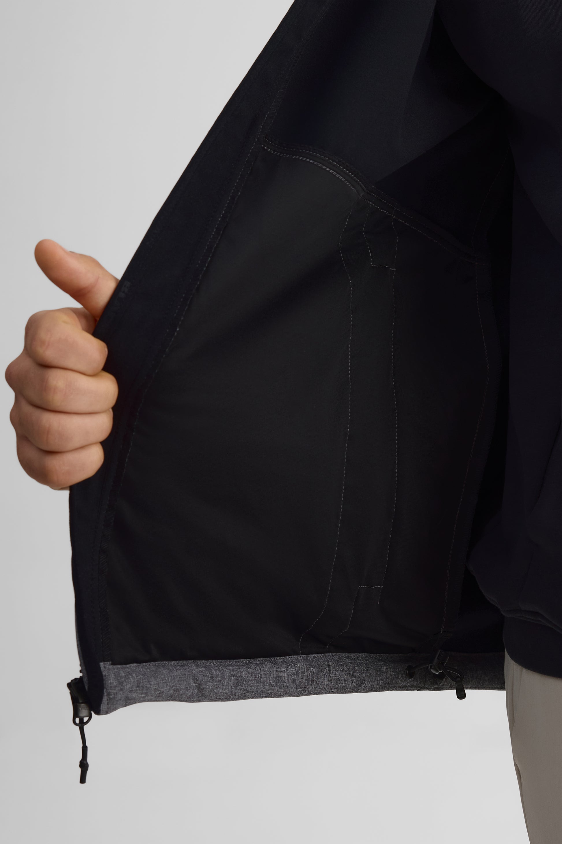 Manteau Softshell résistant à l'eau – Homme && GRIS MIXTE
