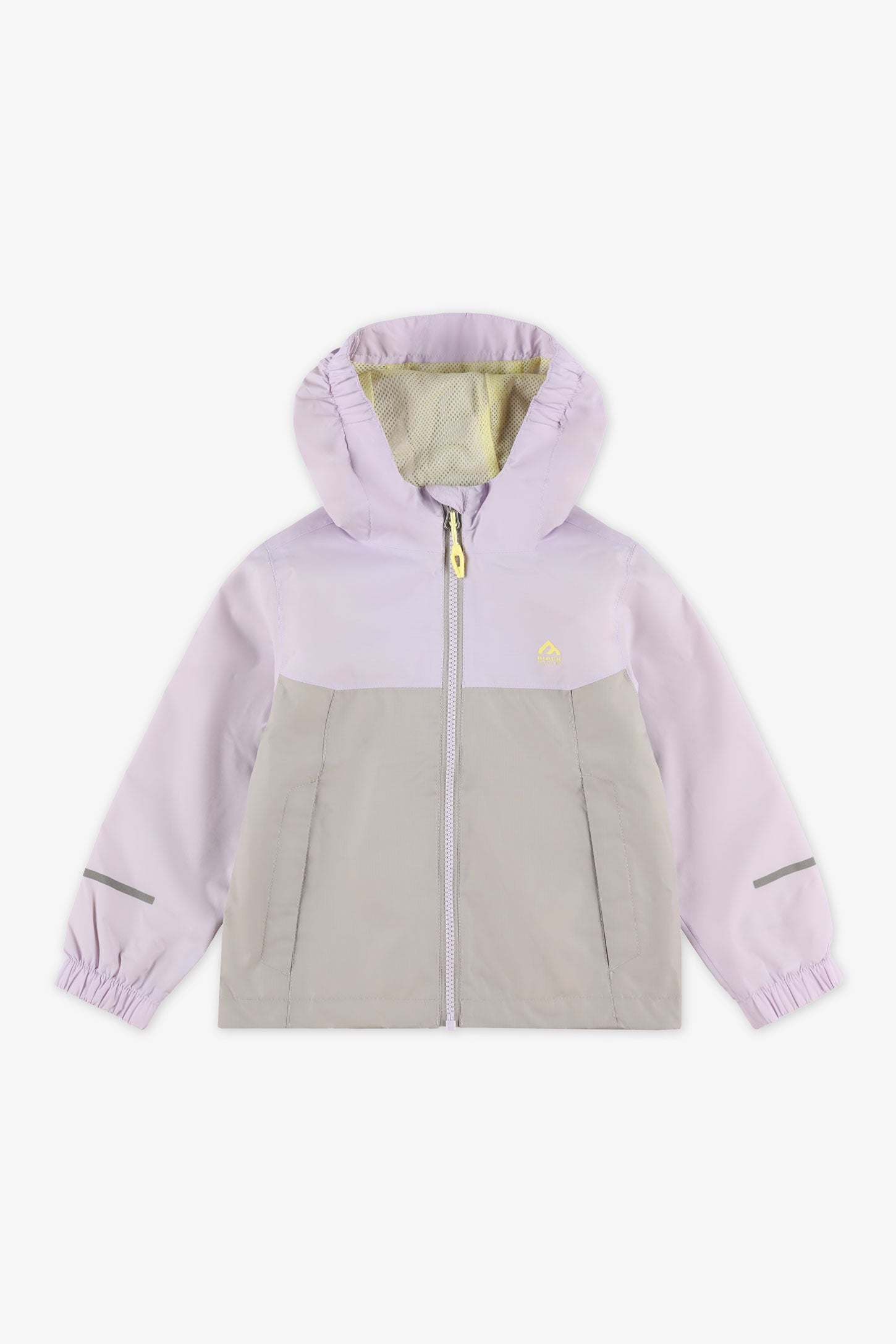 Manteau hardshell colorblock - Enfant fille && LILAS
