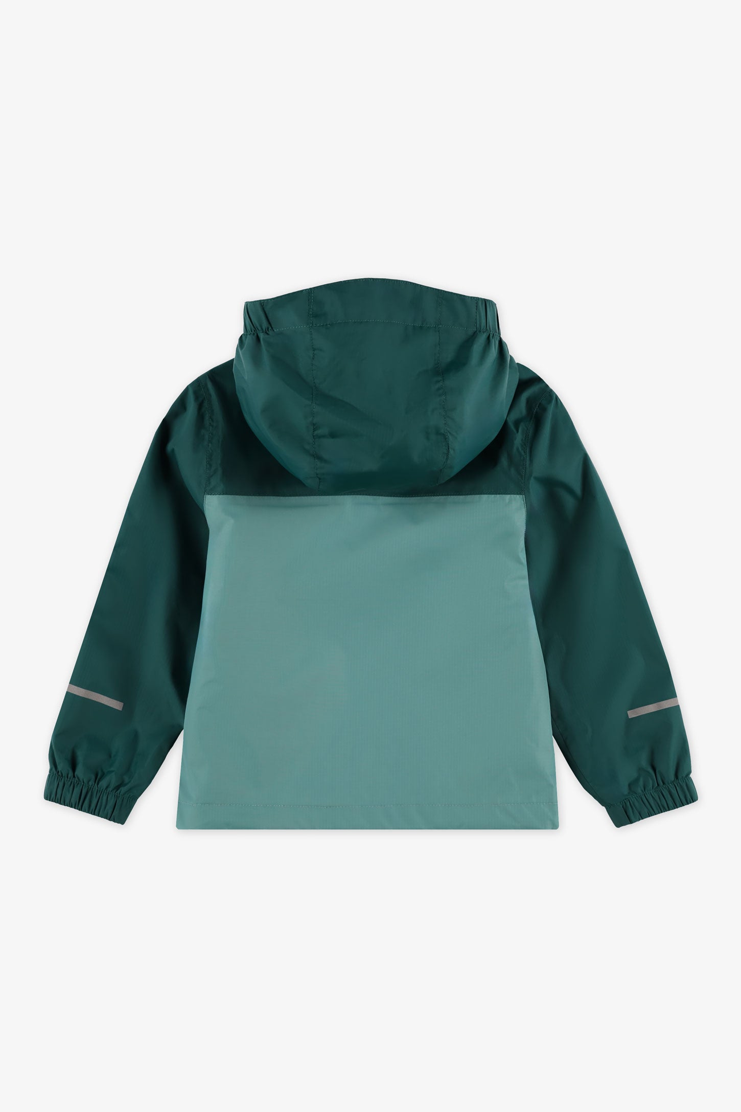 Manteau hardshell colorblock - Enfant garçon && VERT FONCE