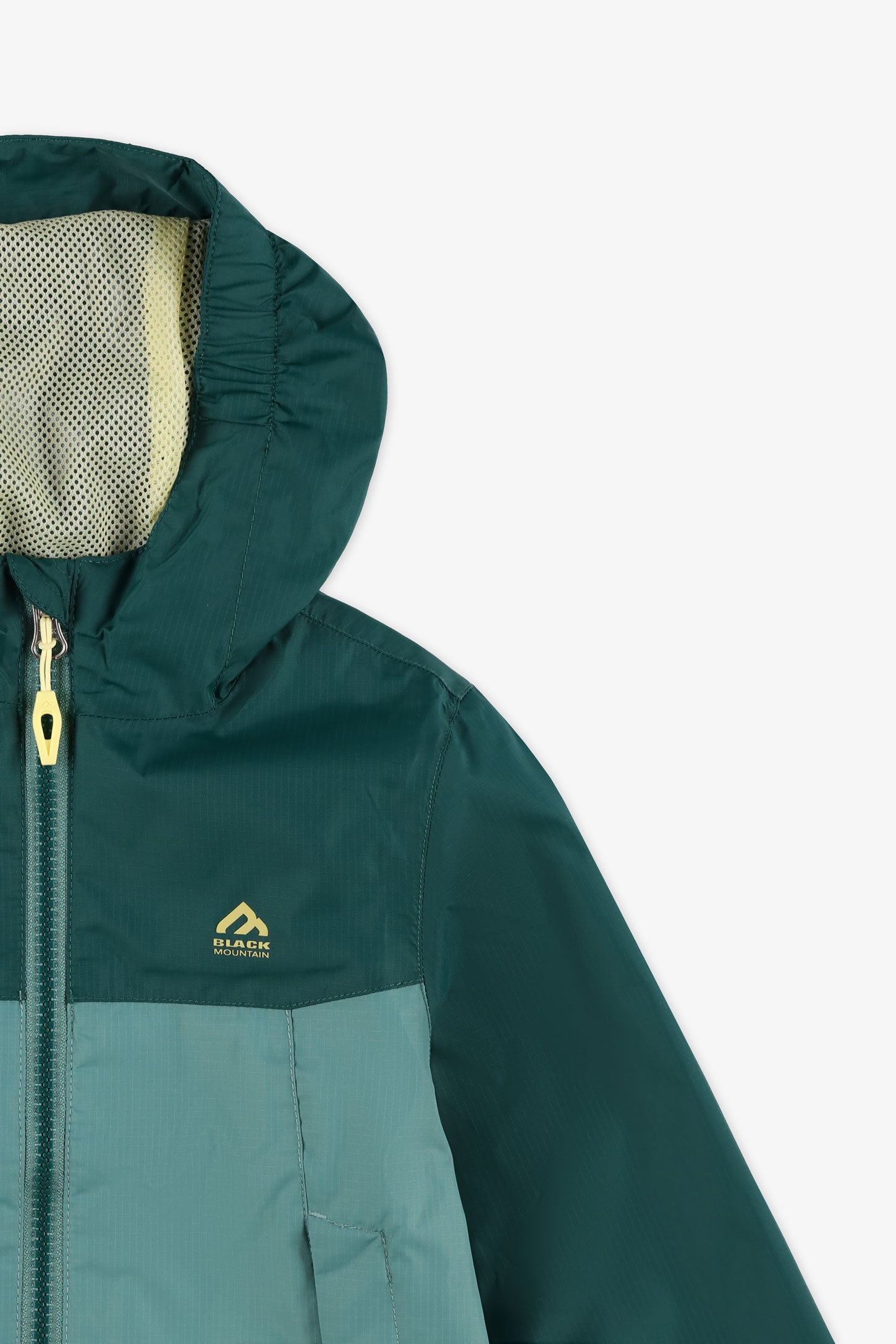 Manteau hardshell colorblock - Enfant garçon && VERT FONCE