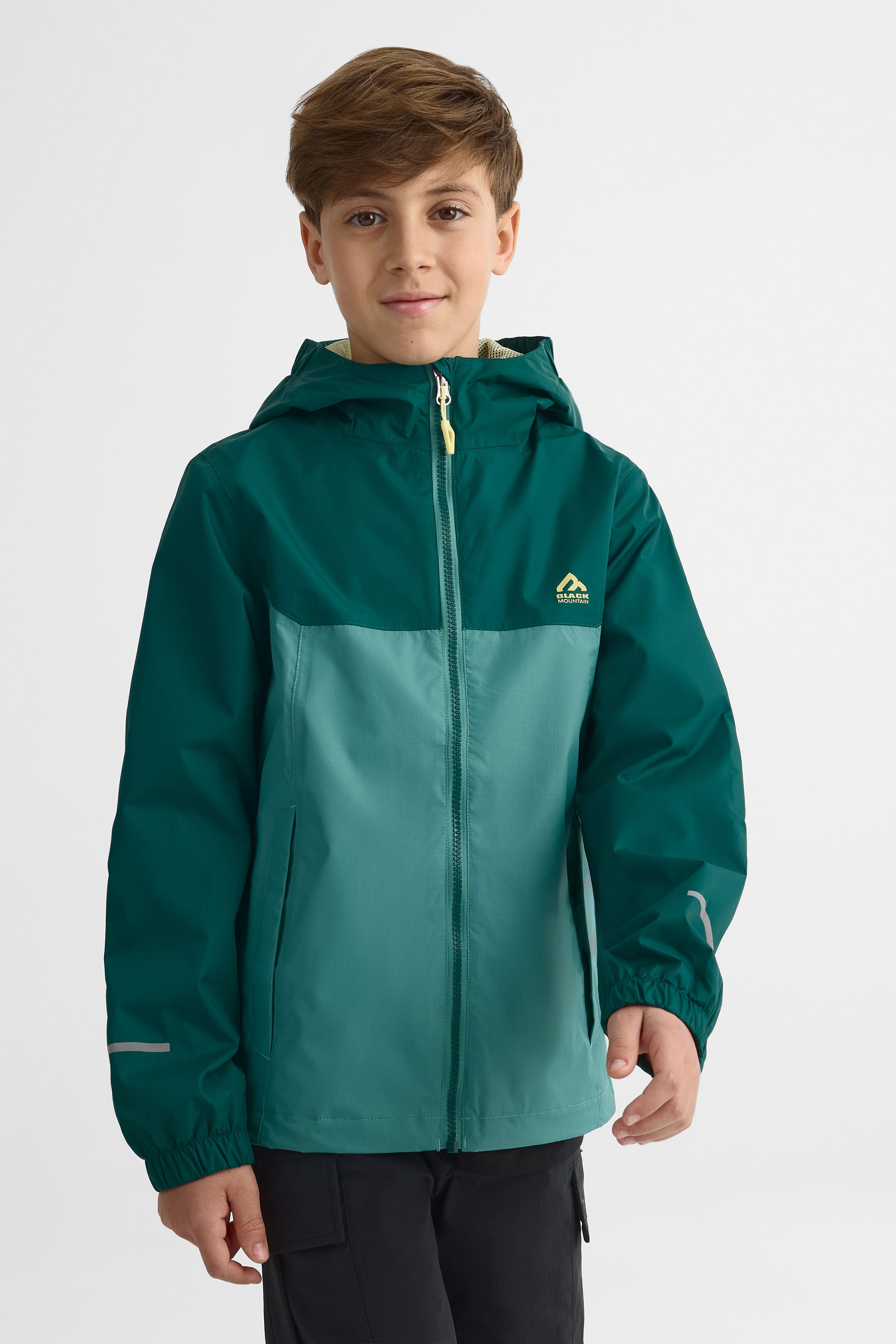 Manteau d'extérieur Ado Garçon && VERT FONCE