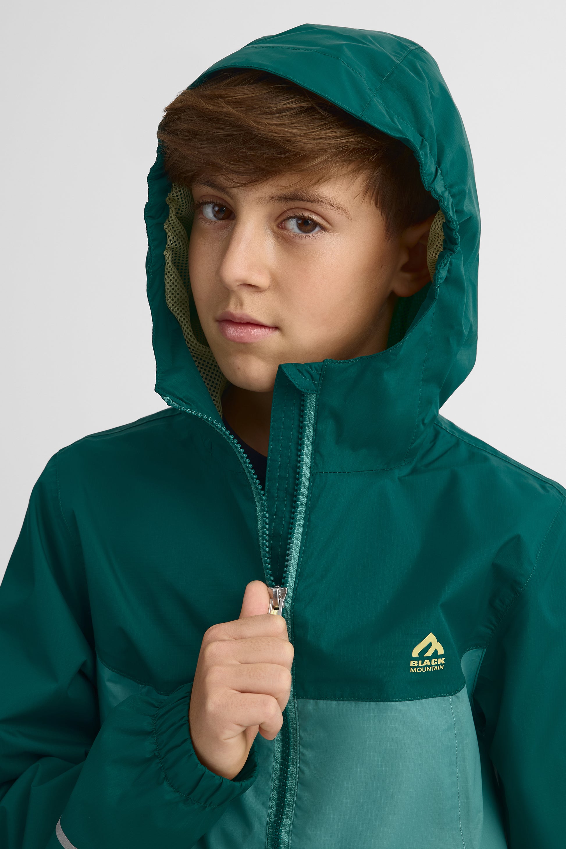 Manteau d'extérieur Ado Garçon && VERT FONCE