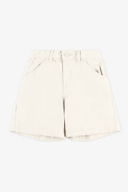 Short bermuda élastique avec poches - Enfant fille && BEIGE