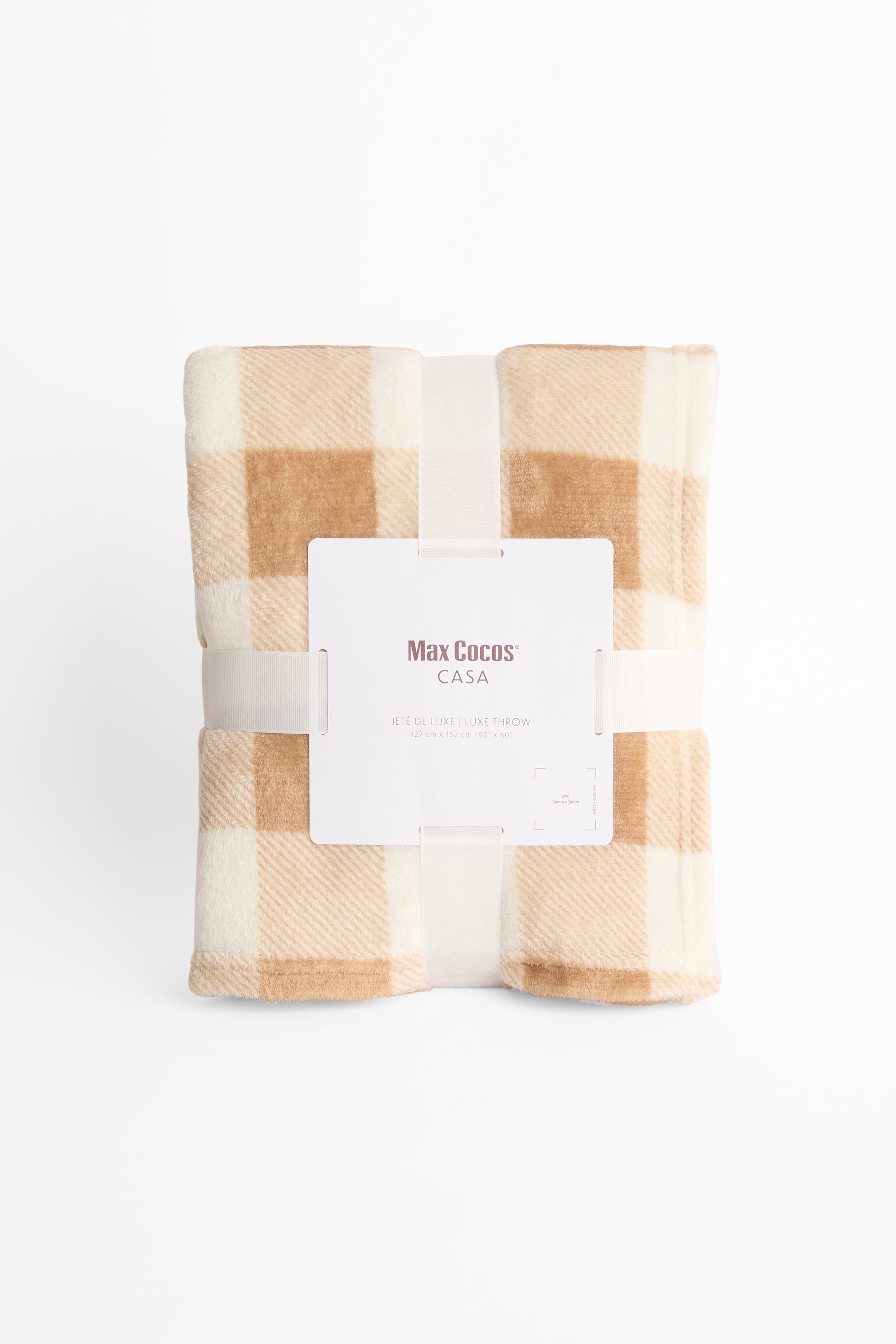 Couverture en plush 50x60" - Maison && BRUN/MULTI