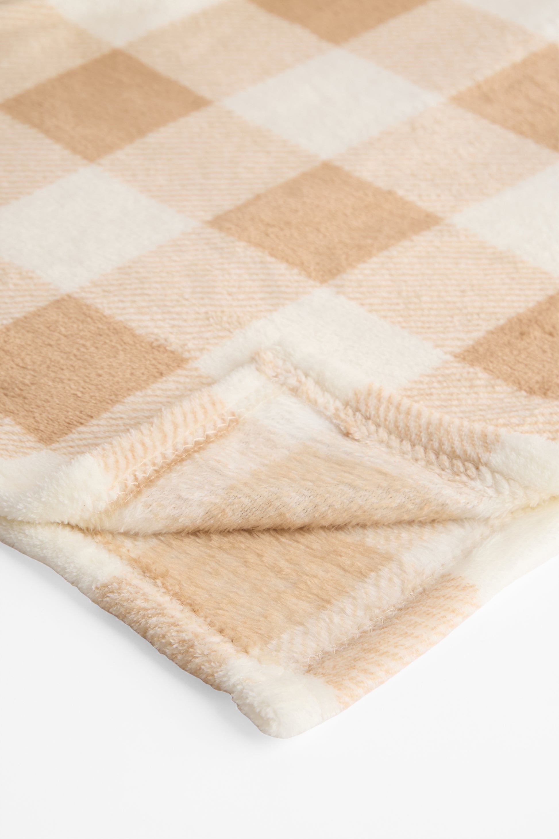 Couverture en plush 50x60" - Maison && BRUN/MULTI