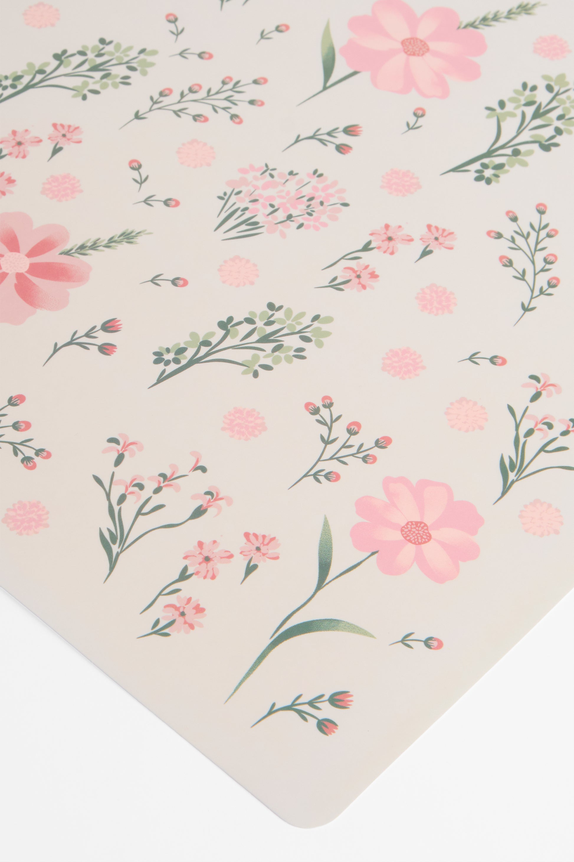 Napperons imprimés 12x18" - Pack de 4 && ROSE MULTI