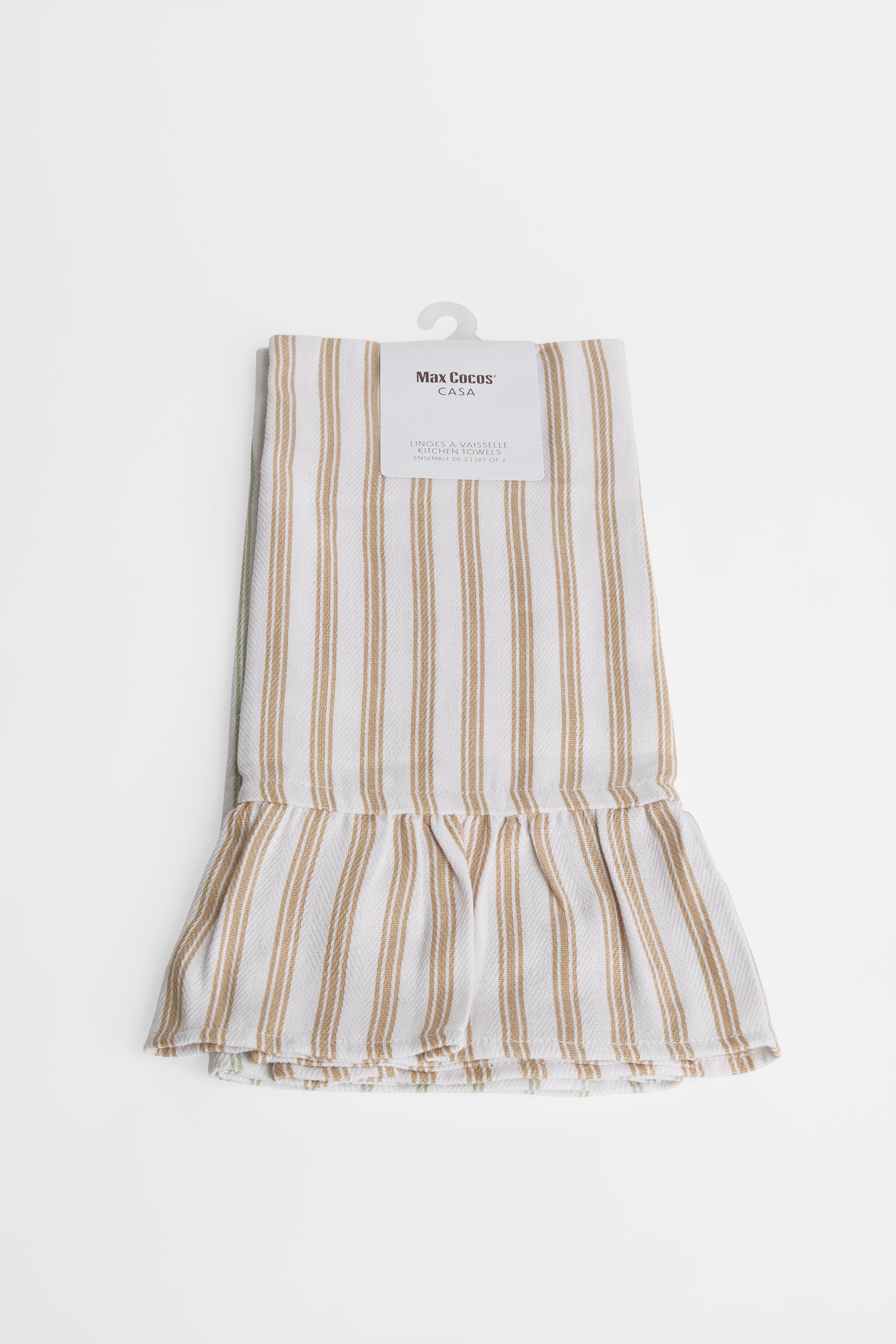 Lot de 2 linges à vaisselle imprimés - Maison && CREME MULTI