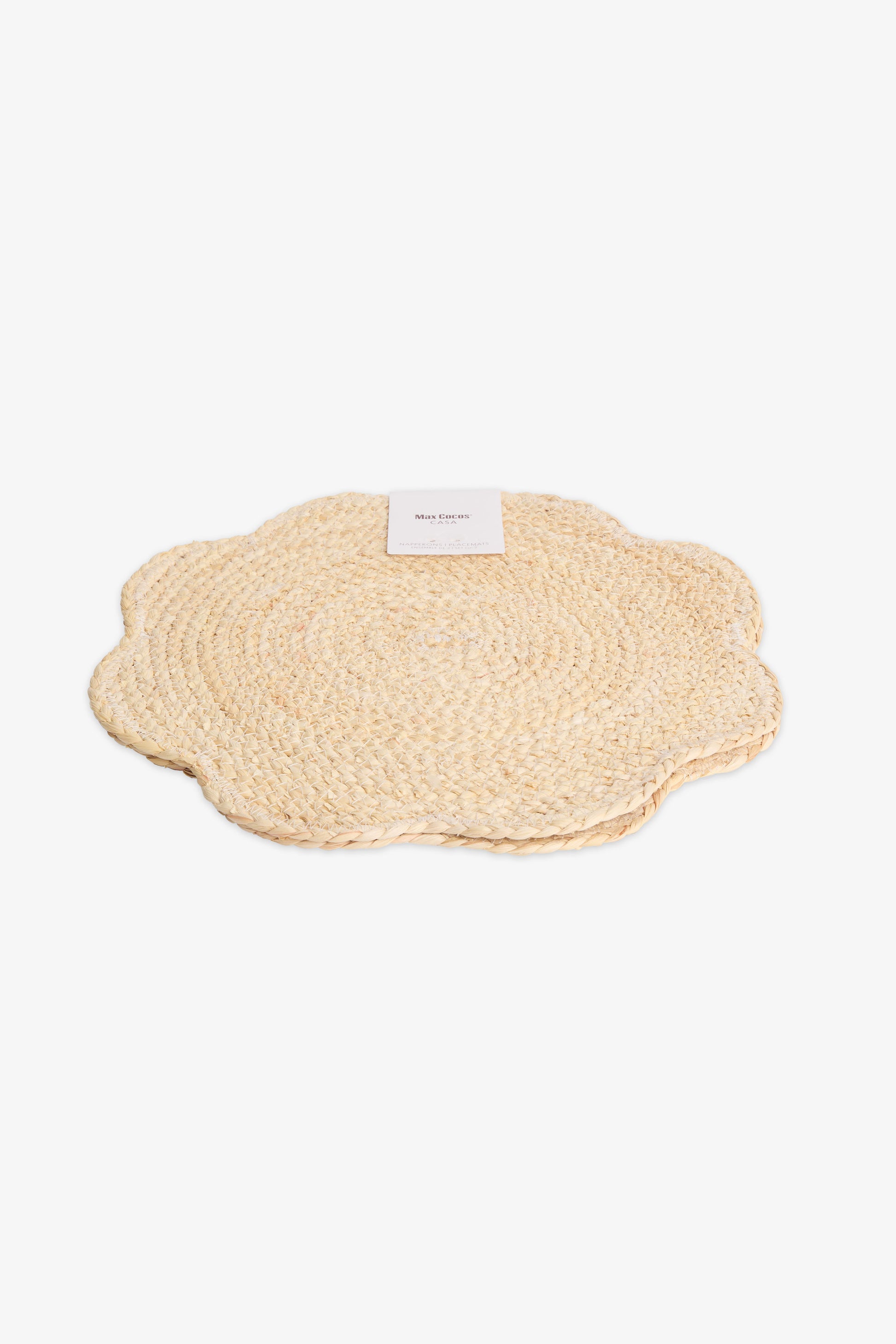 Napperons en maïs, 2 pièces - Maison && NATUREL