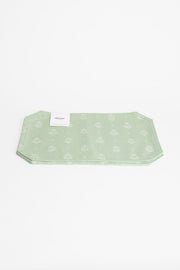 Napperons en faux lin, 4 pièces - Maison && VERT