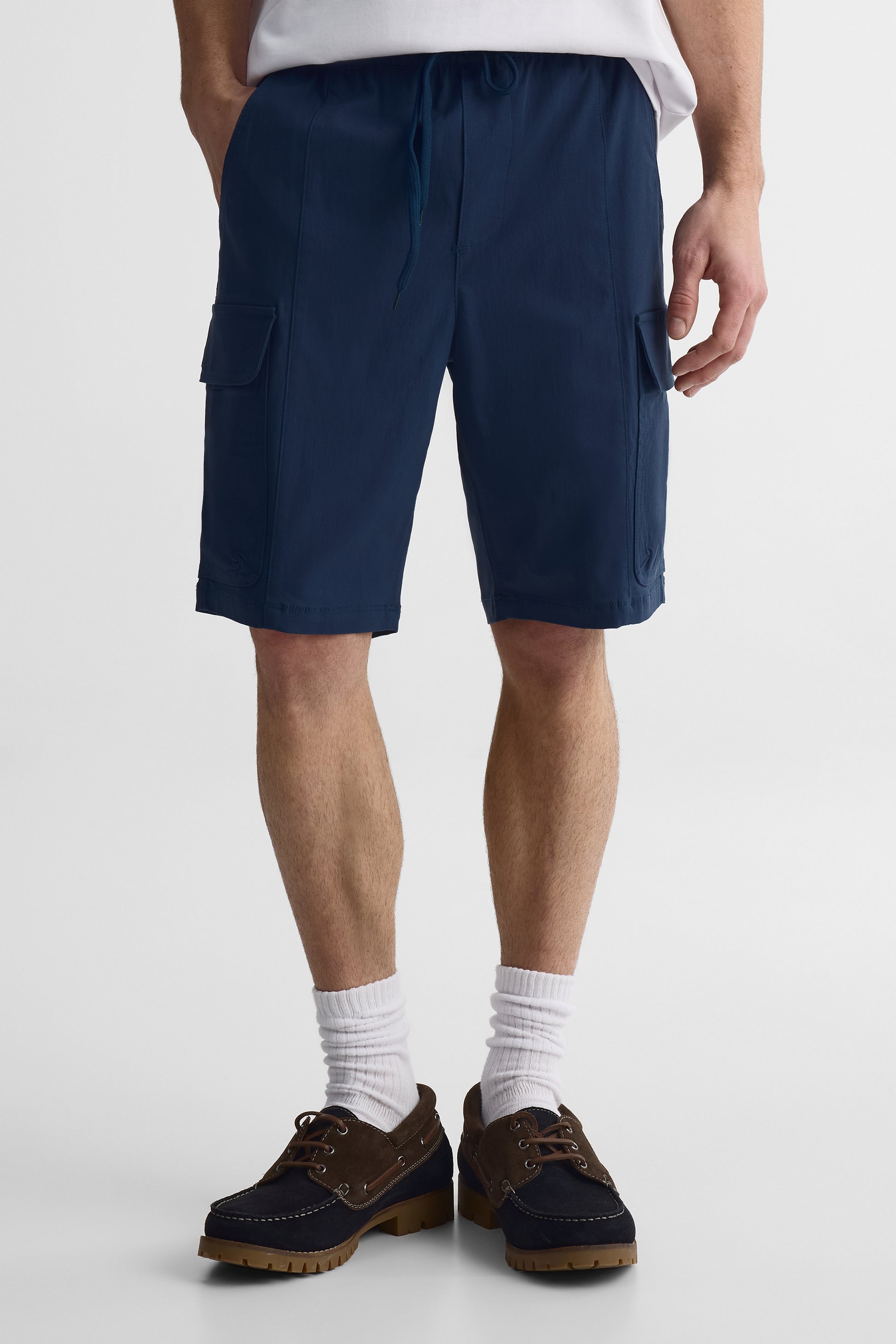 Short uni en techno stretch - Jeune homme && MARIN