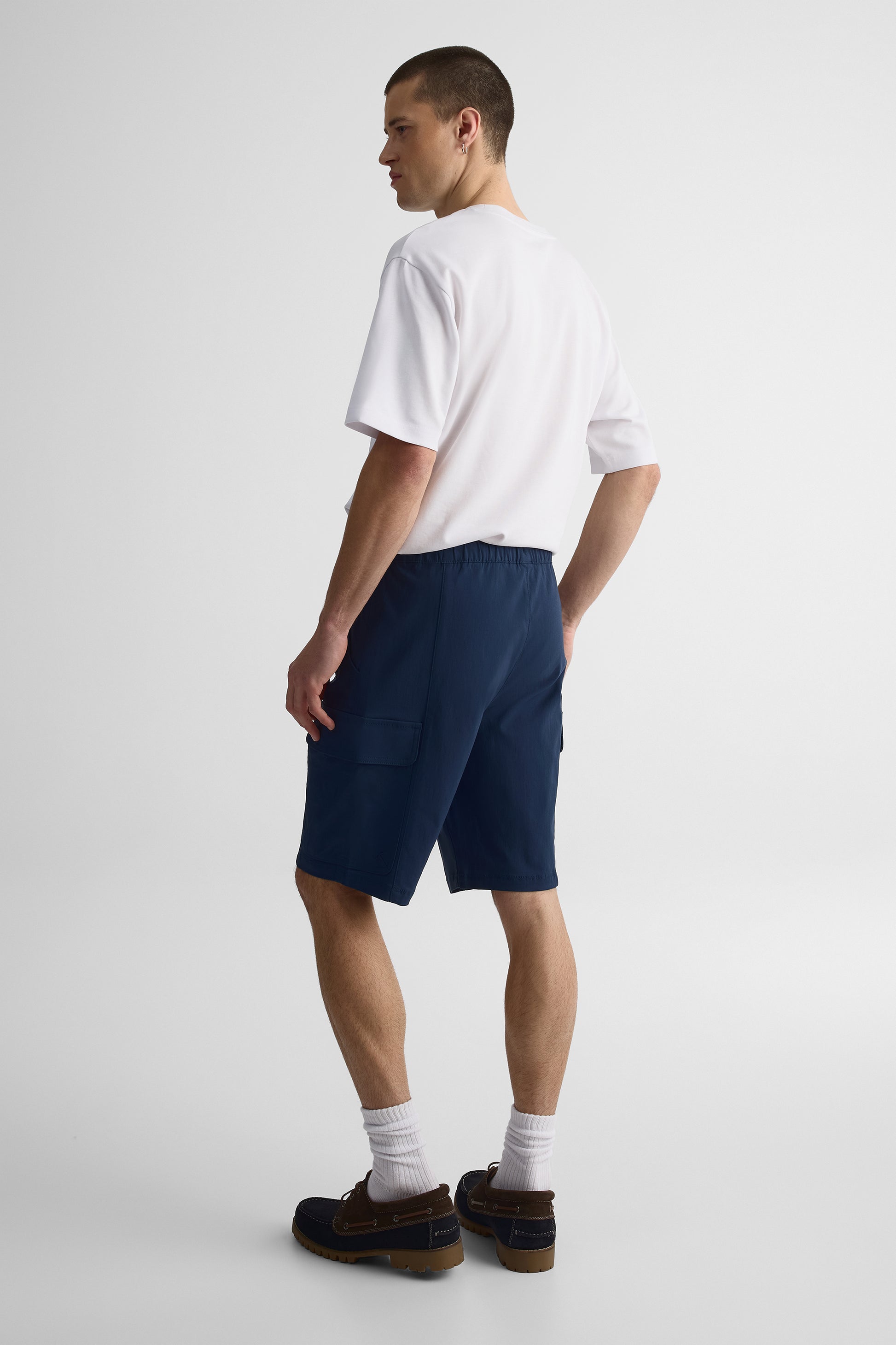 Short uni en techno stretch - Jeune homme && MARIN