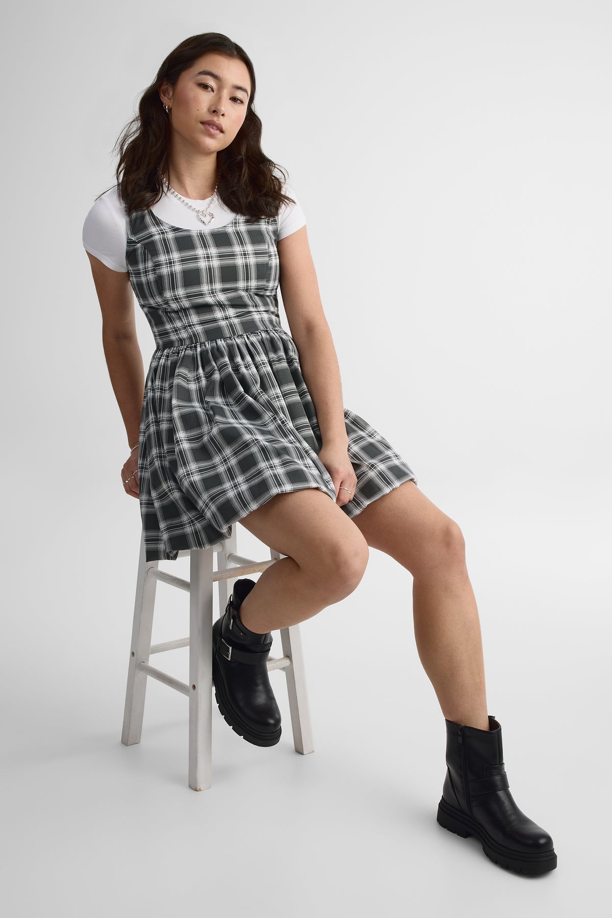 Jeunes femmes - Robe && CHARBON/MULTI