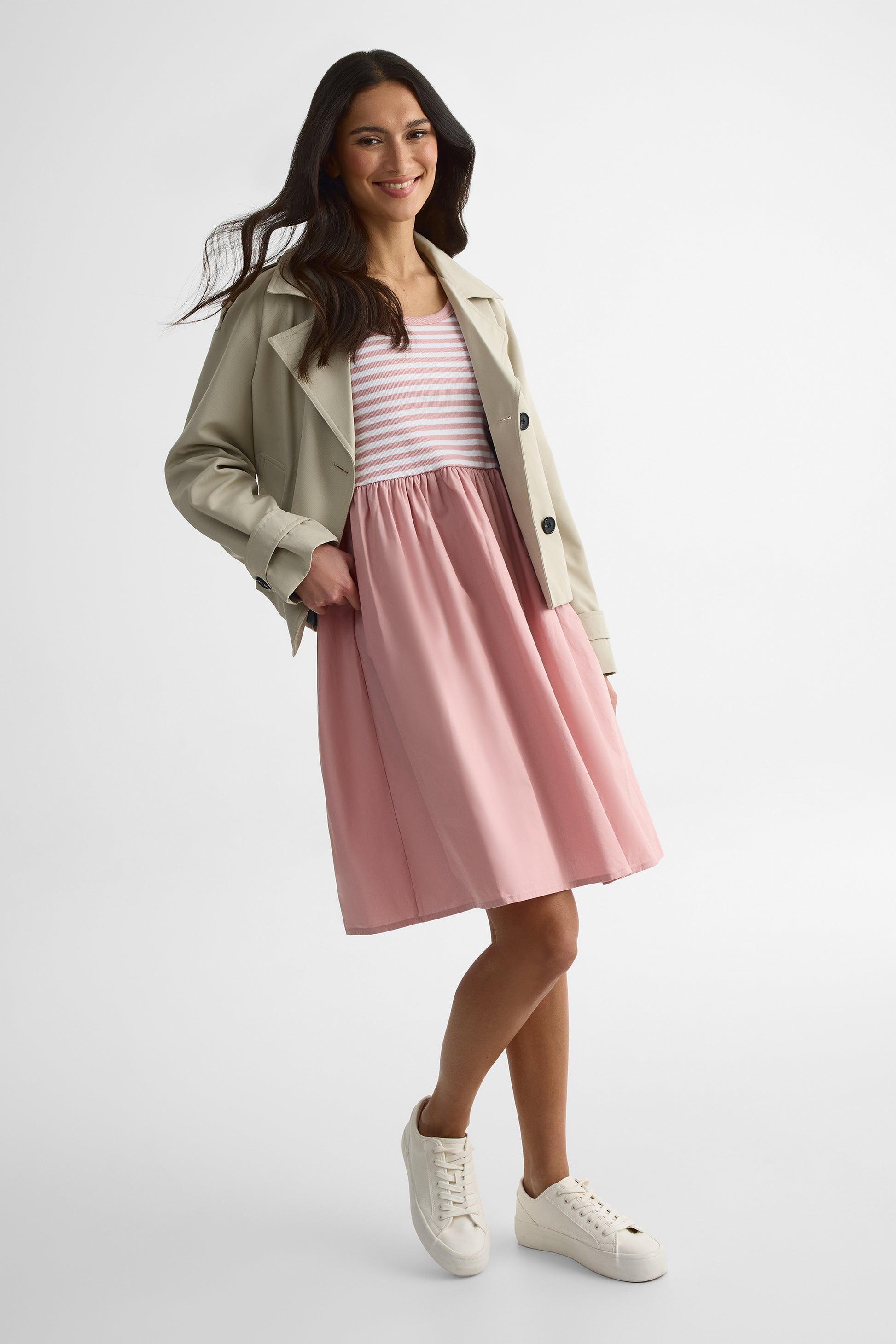 Femmes - Robe && ROSE MULTI