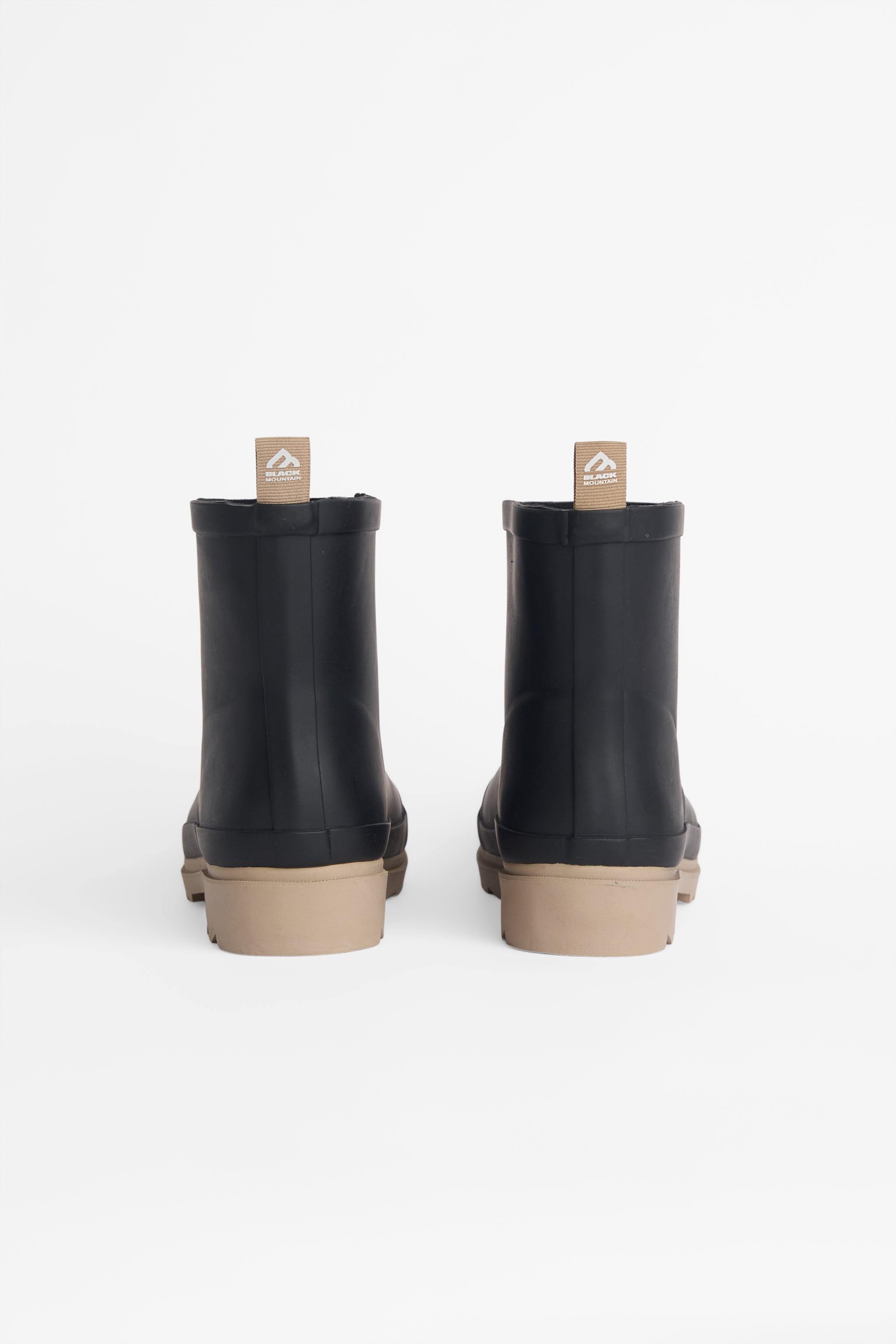 Botte de pluie Chelsea en caoutchouc - Femme && NOIR