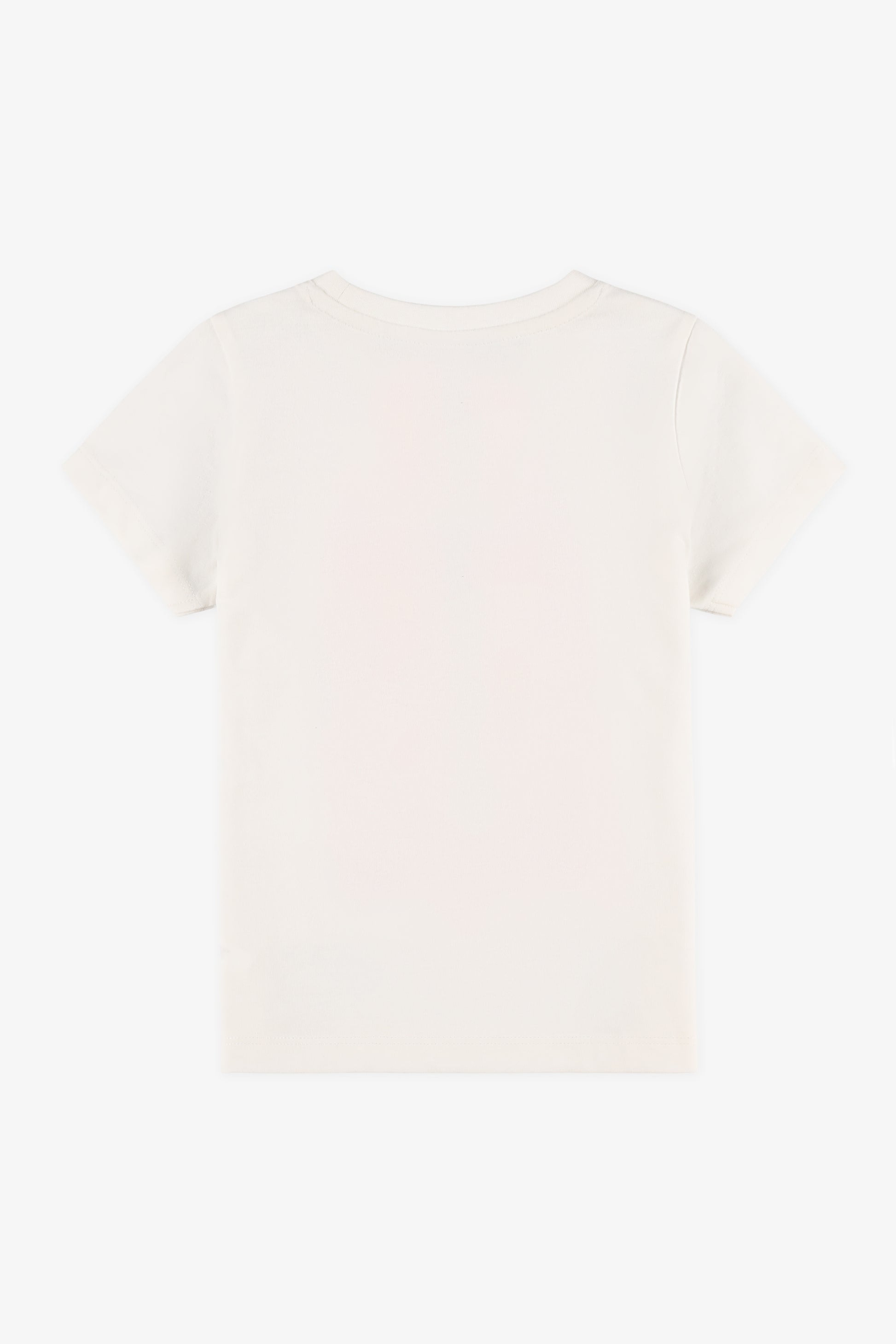 Chandail graphique manches courtes – Enfant fille 2/20$ && BLANC