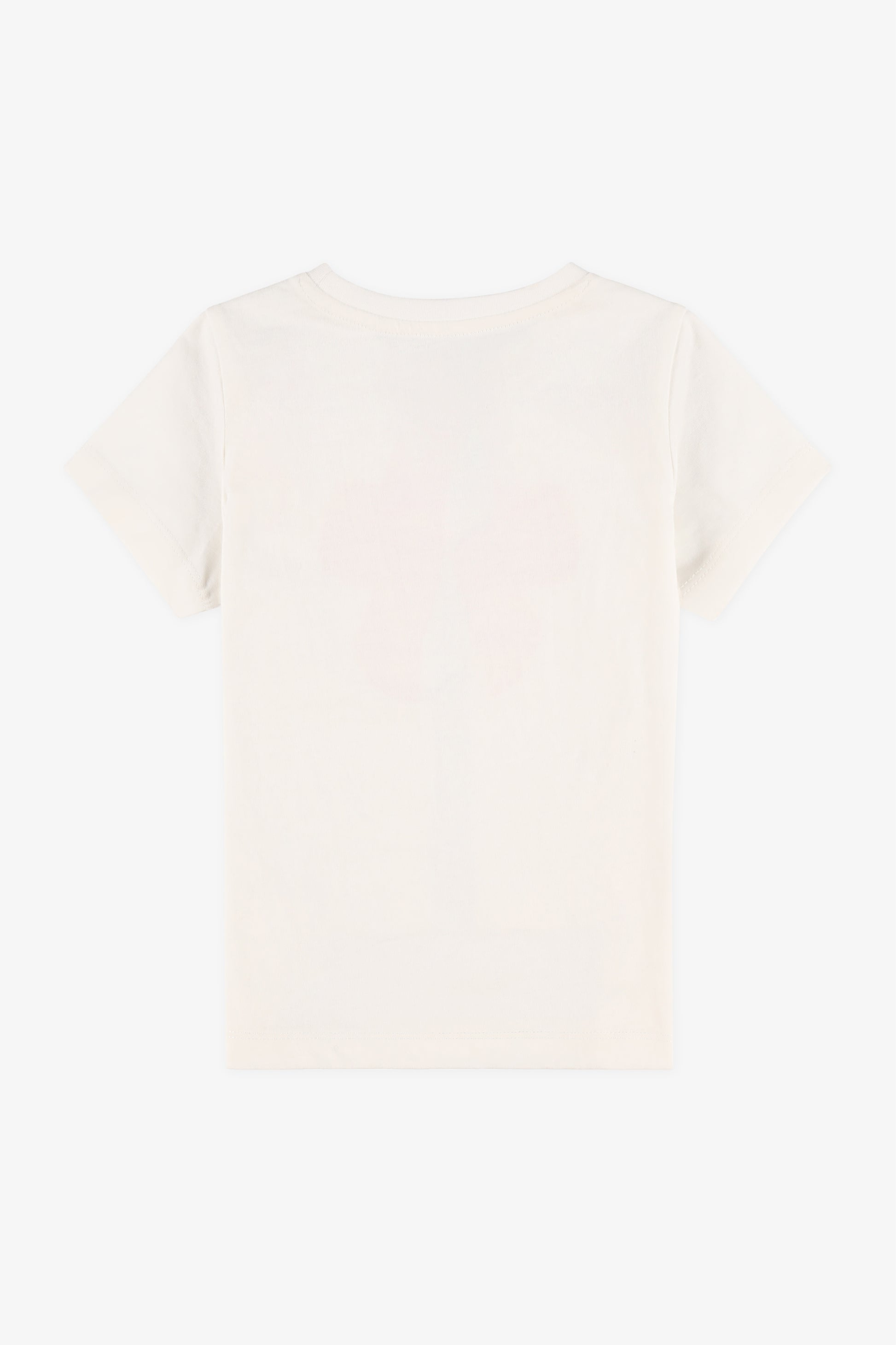 Chandail graphique manches courtes – Enfant fille 2/20$ && BLANC