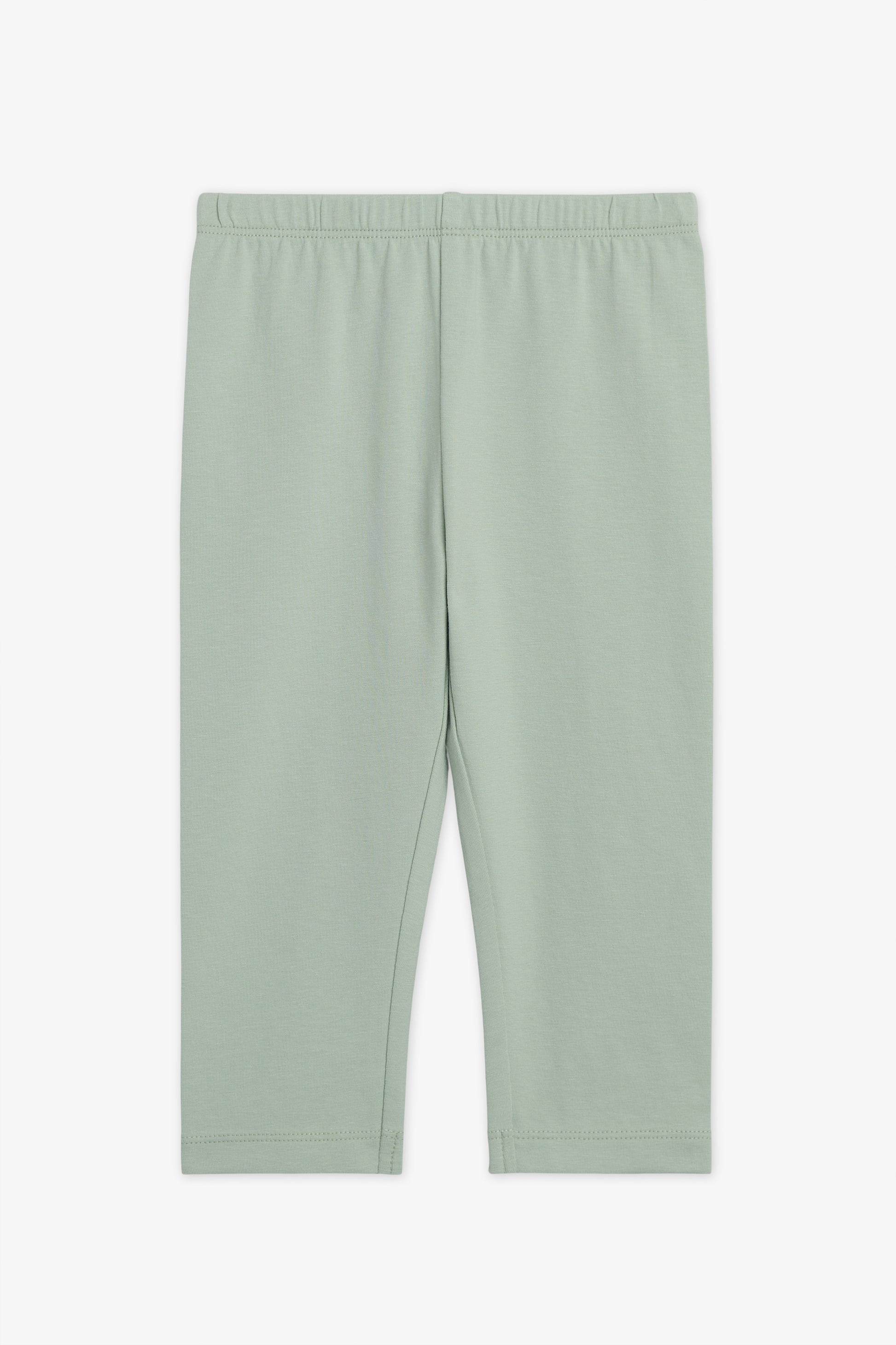 Legging capri uni en stretch – Enfant fille 2/20$ && VERT