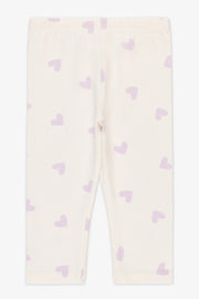 Legging capri imprimé en stretch – Enfant fille && BLANC MULTI
