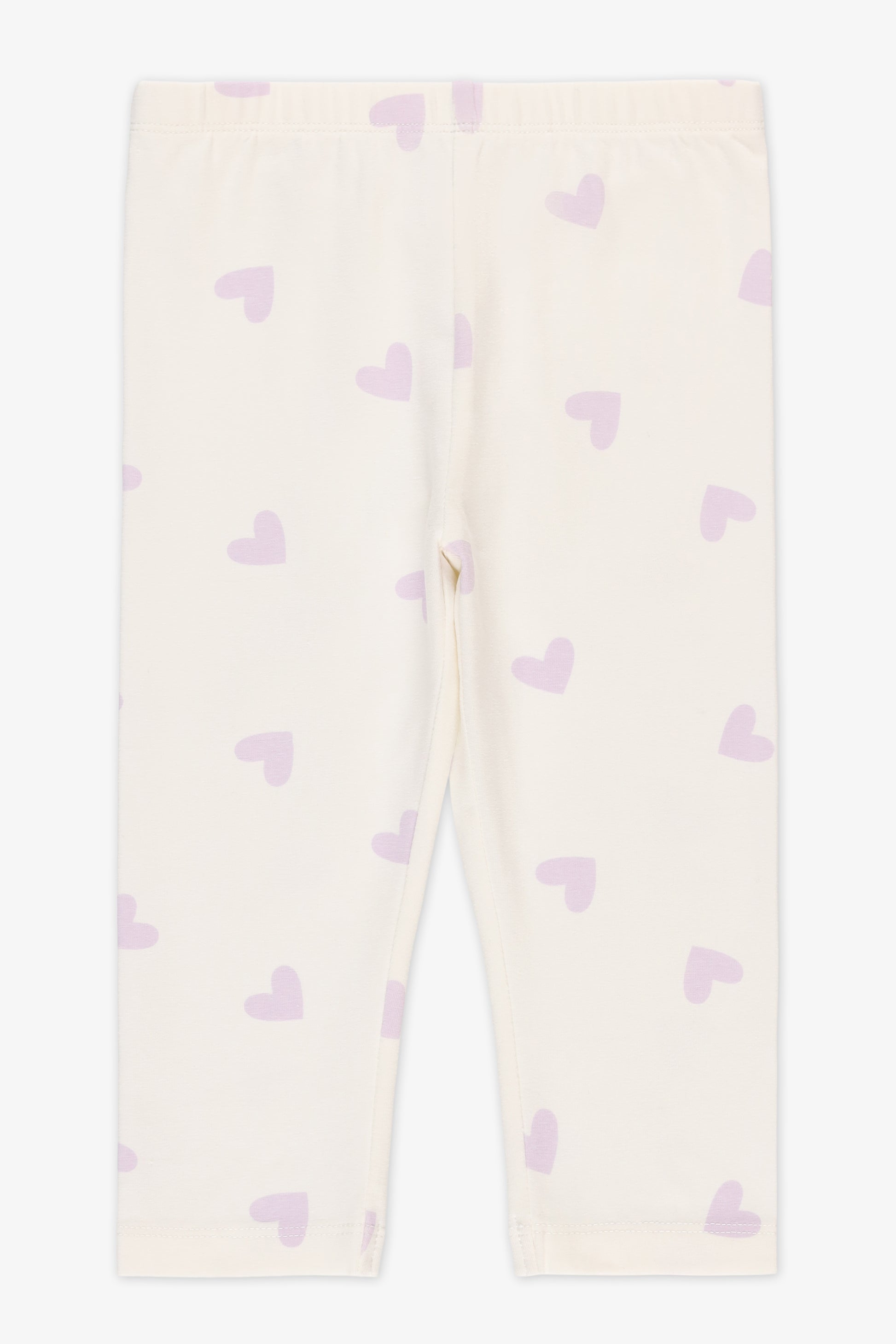 Legging capri imprimé en stretch – Enfant fille && BLANC MULTI