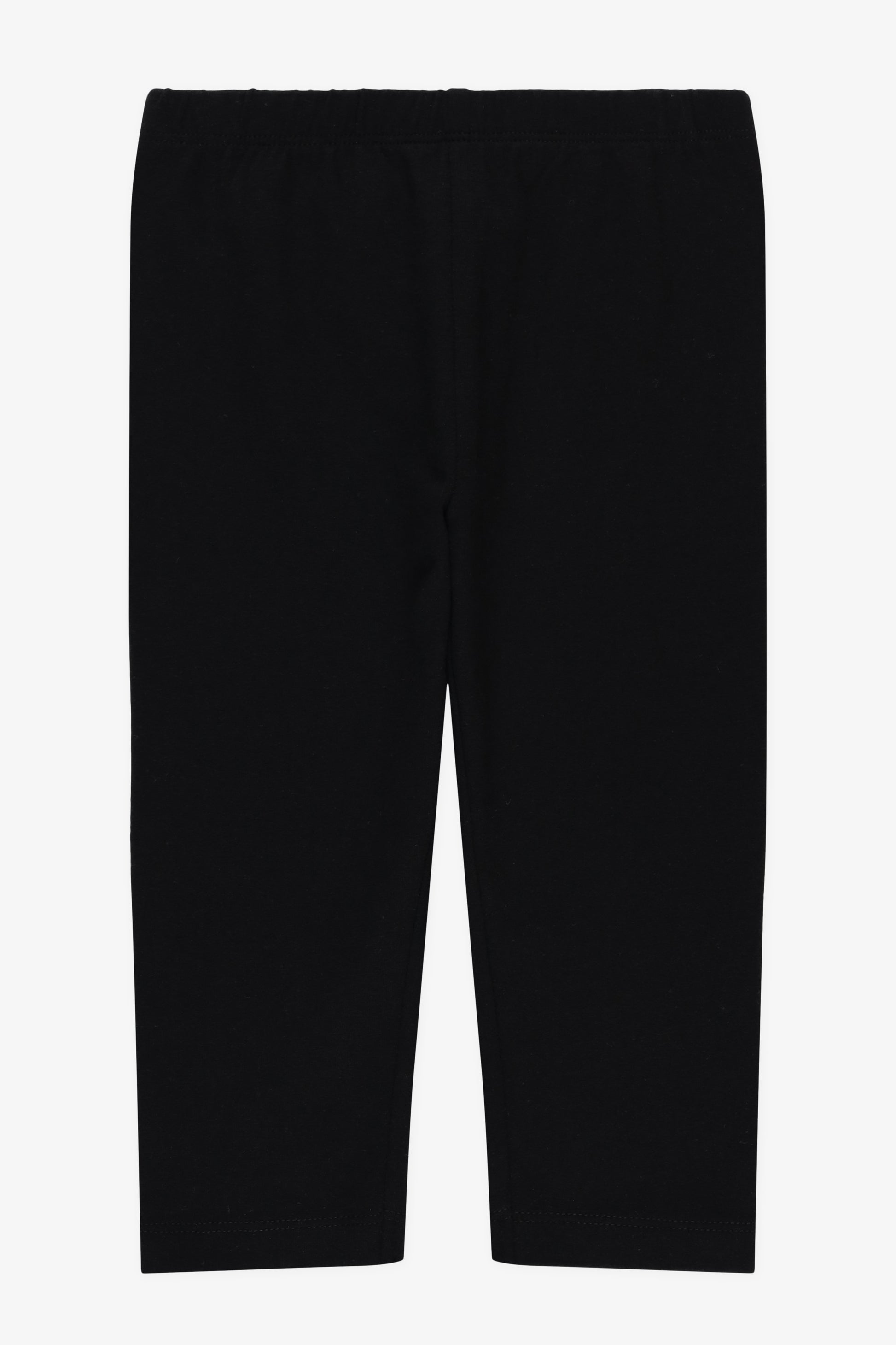 Legging capri uni en stretch – Enfant fille 2/20$ && NOIR
