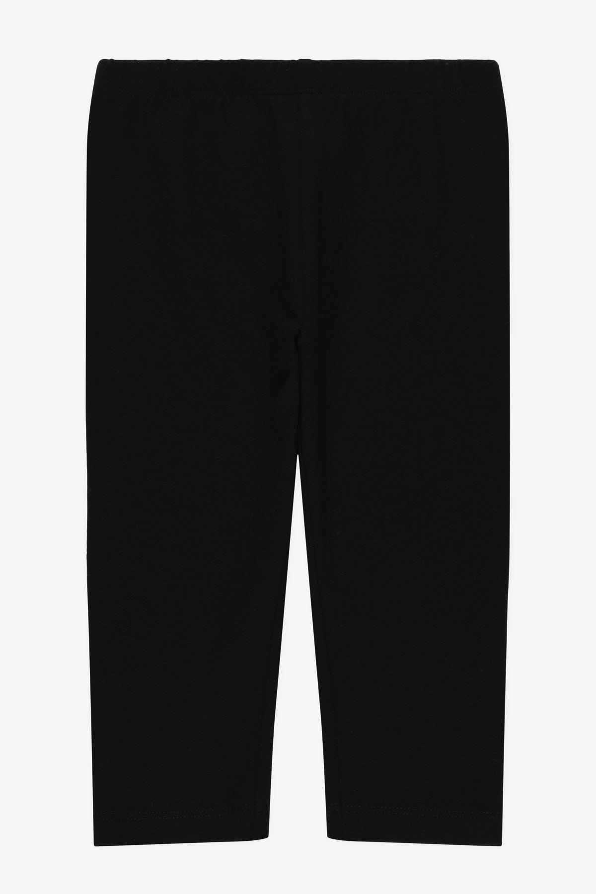 Legging capri uni en stretch – Enfant fille 2/20$ && NOIR