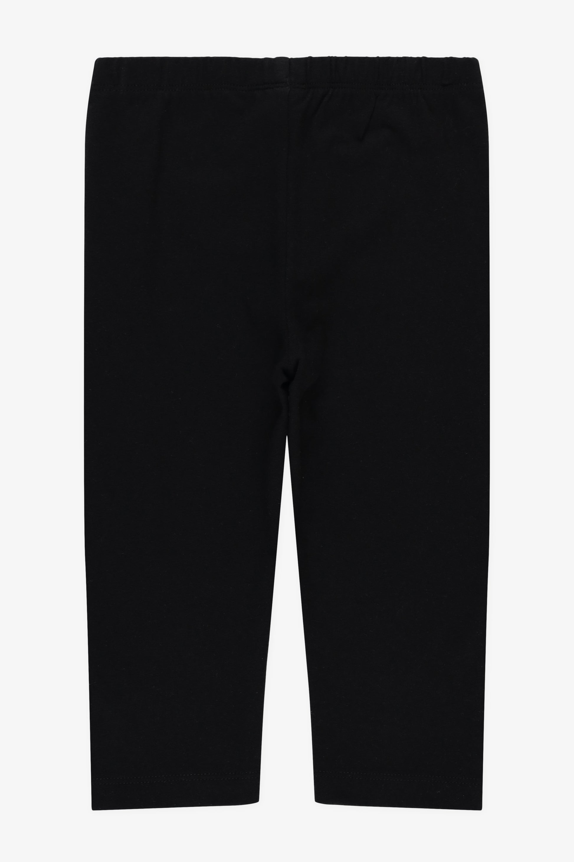 Legging capri uni en stretch – Enfant fille 2/20$ && NOIR