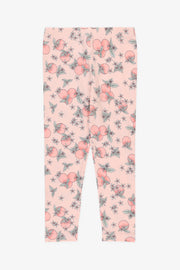 Legging imprimé en stretch - Enfant fille 2/20$ && ROSE MULTI