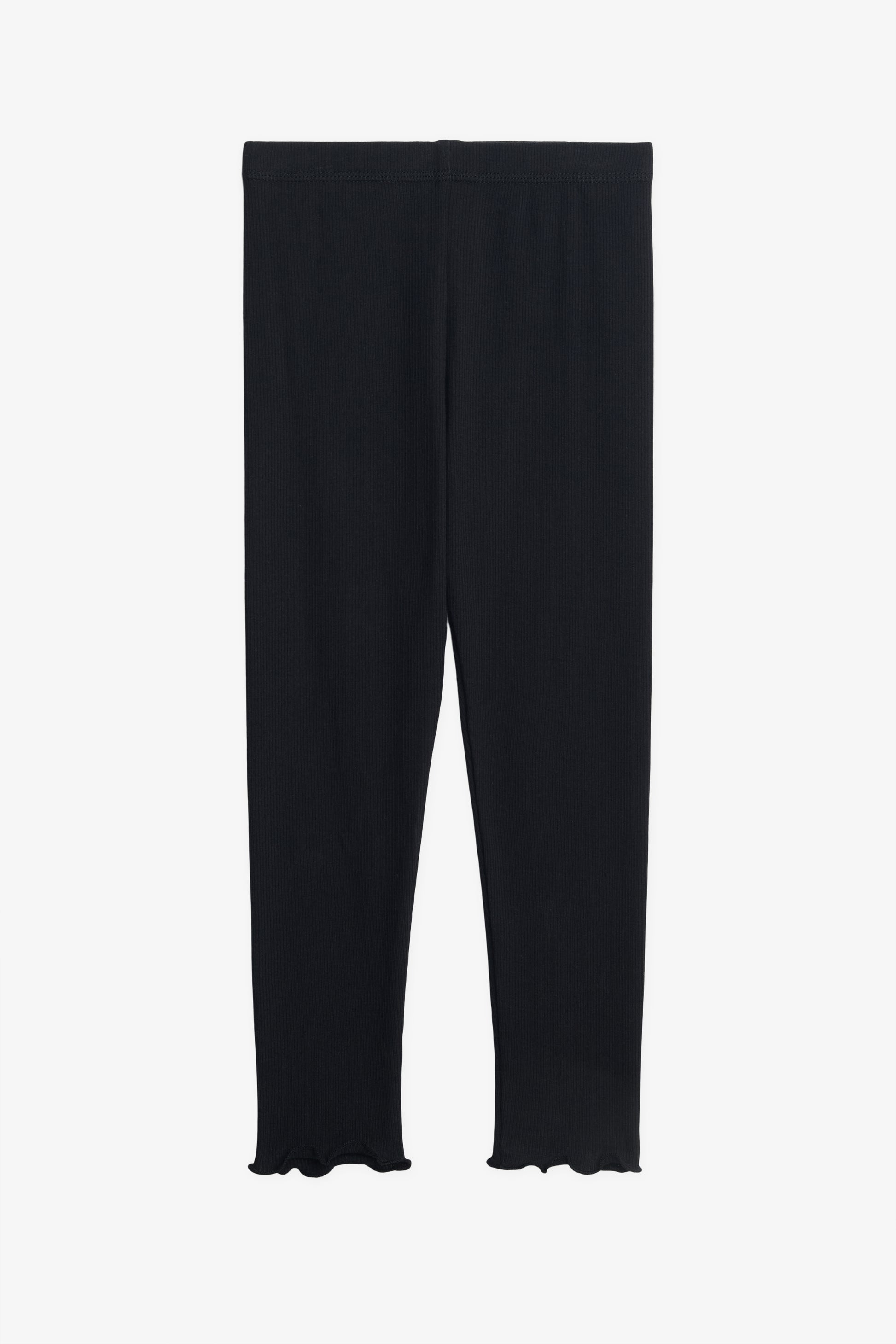Legging uni en stretch – Enfant fille 2/20$ && NOIR
