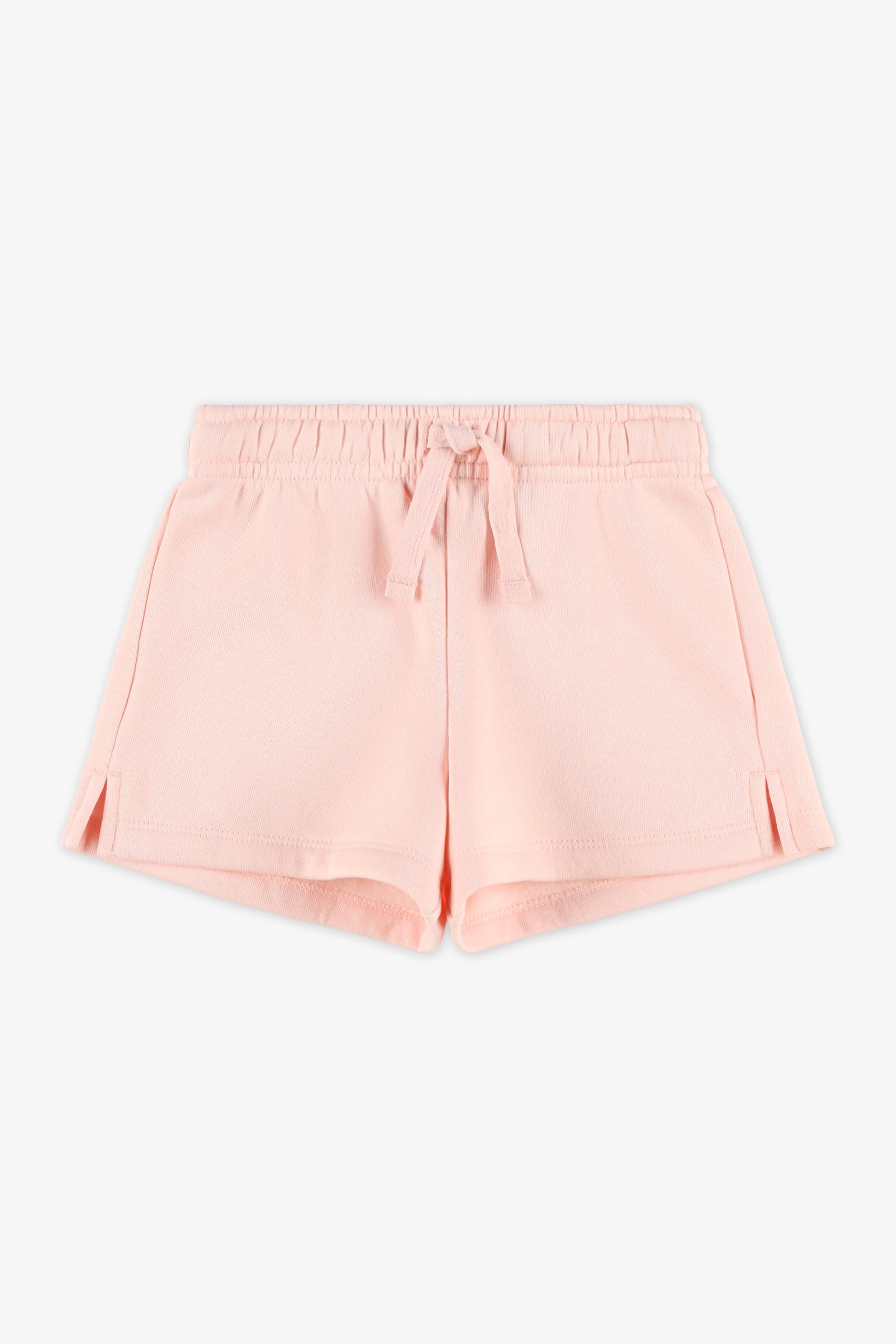 Short uni en fleece - Enfant fille && ROSE