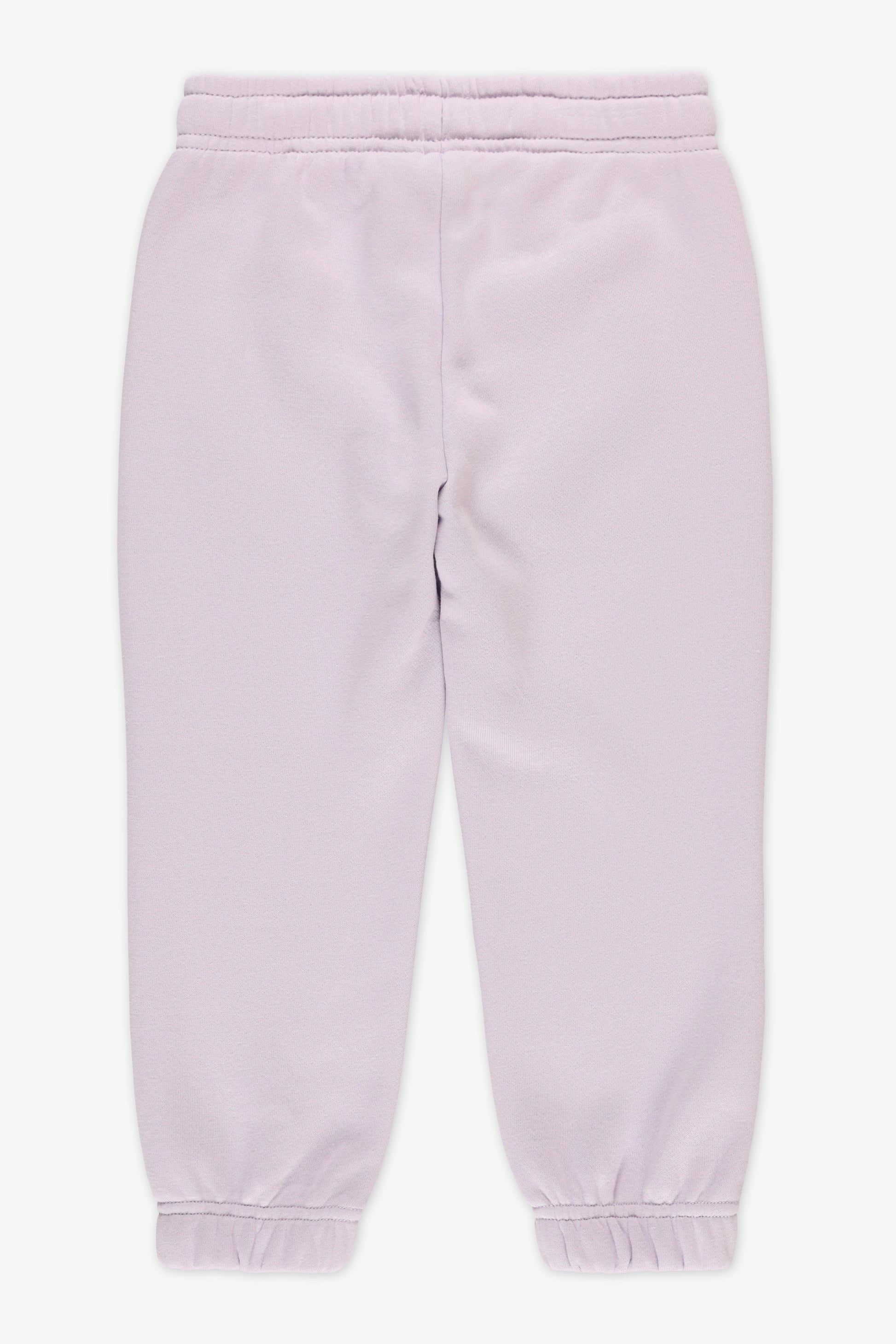 Pantalon ouaté uni avec cordon - Enfant fille && MAUVE