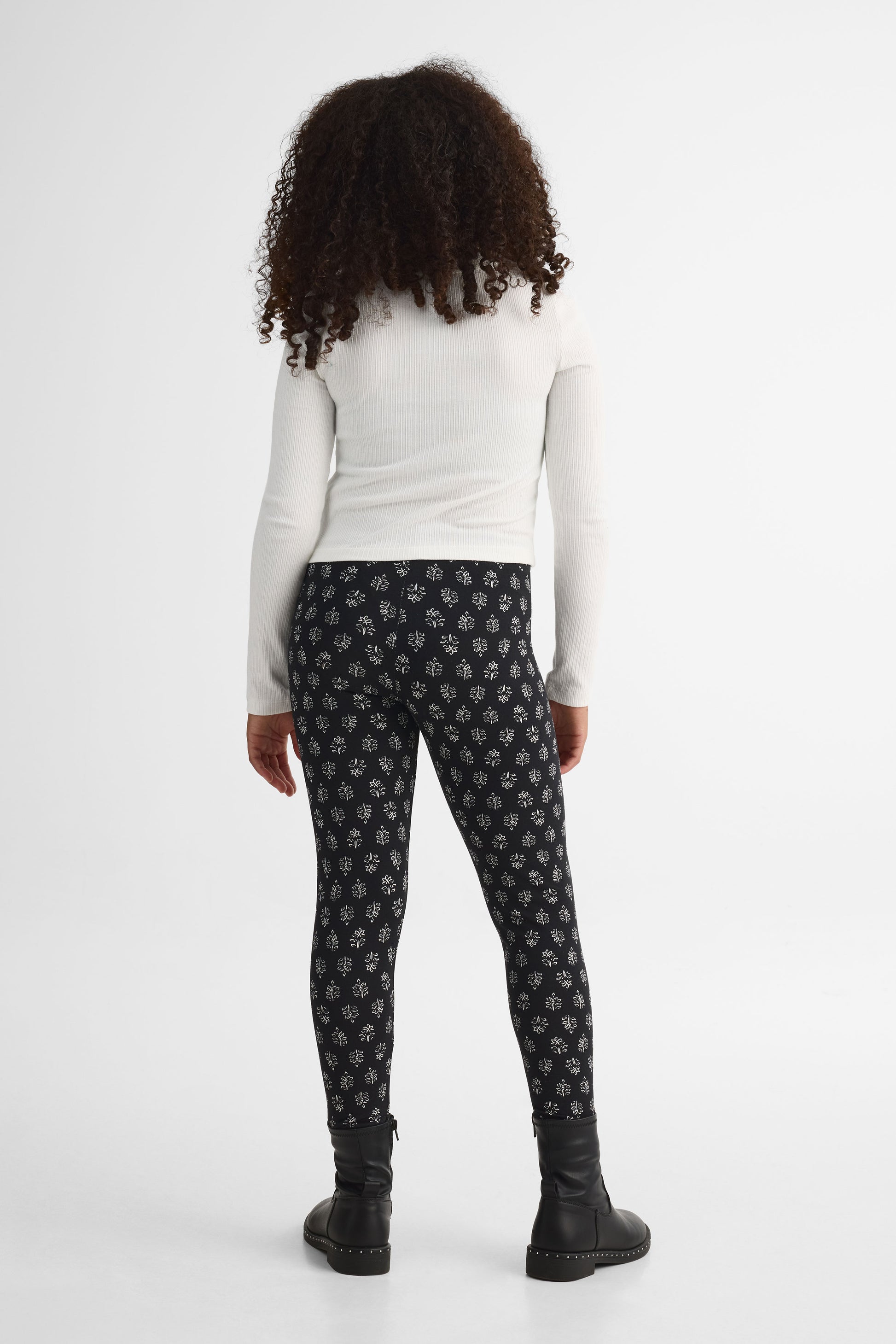 Legging imprimé en stretch – Ado fille 2/25$ && NOIR