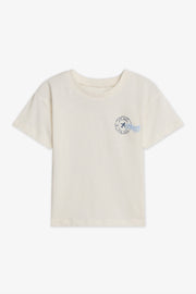 Chandail M/courtes boxy en coton - Bébé garçon && BLANC