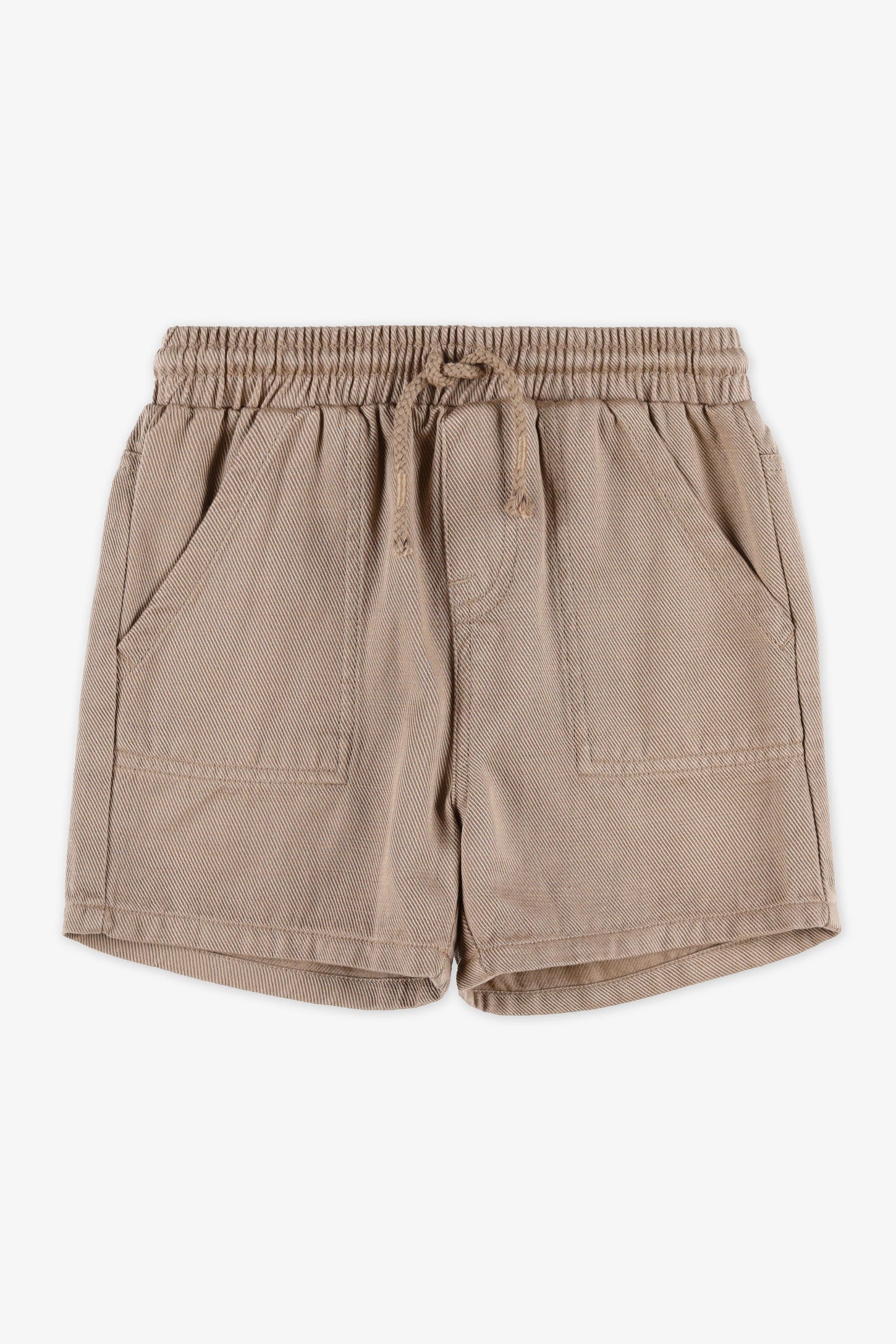 Salopette bretelles ajustables en twill - Bébé garçon && BRONZÉ