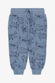 Jogger pull-on élastique en molleton - Bébé garçon && INDIGO