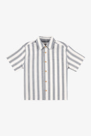 Chemise M/courtes boxy avec poche - Enfant garçon && INDIGO