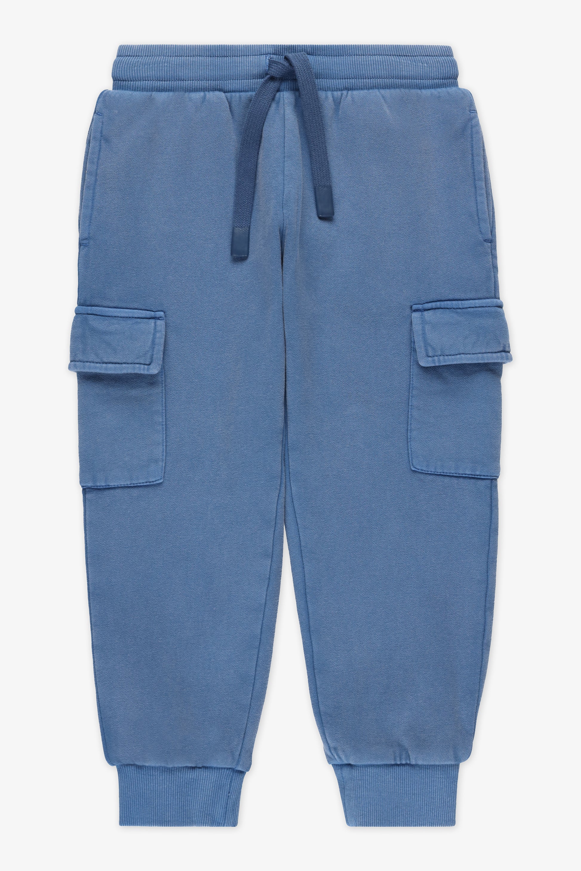 Pantalon ouaté avec poches cargo - Enfant garçon && INDIGO